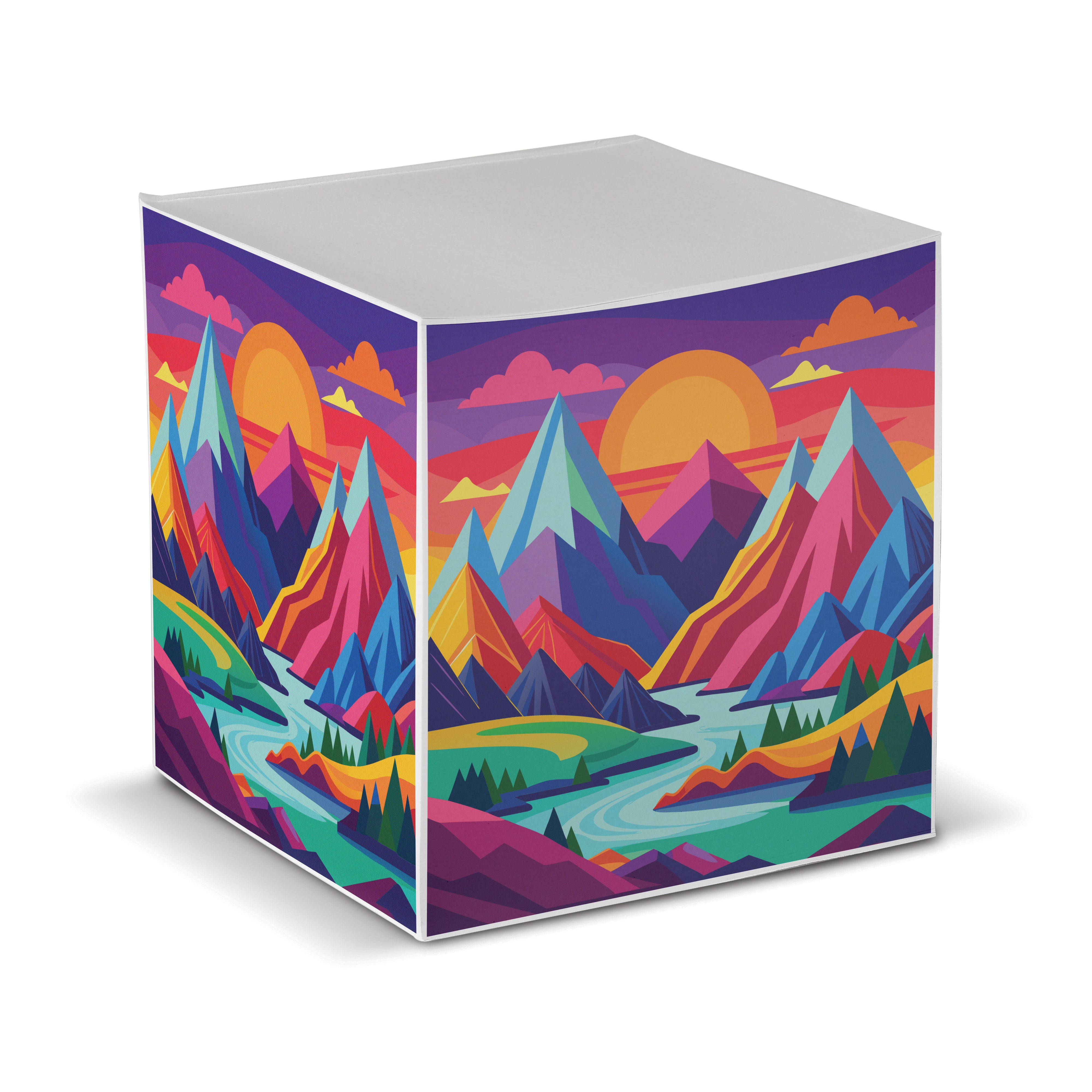 Notizwürfel 10 × 10 × 10 cm