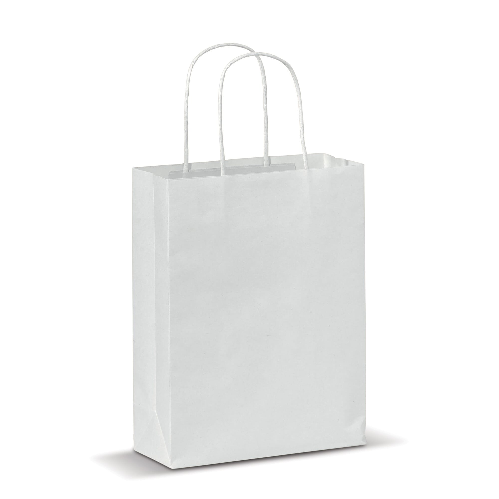 Kleine Papiertasche im Eco Look 120g/m²