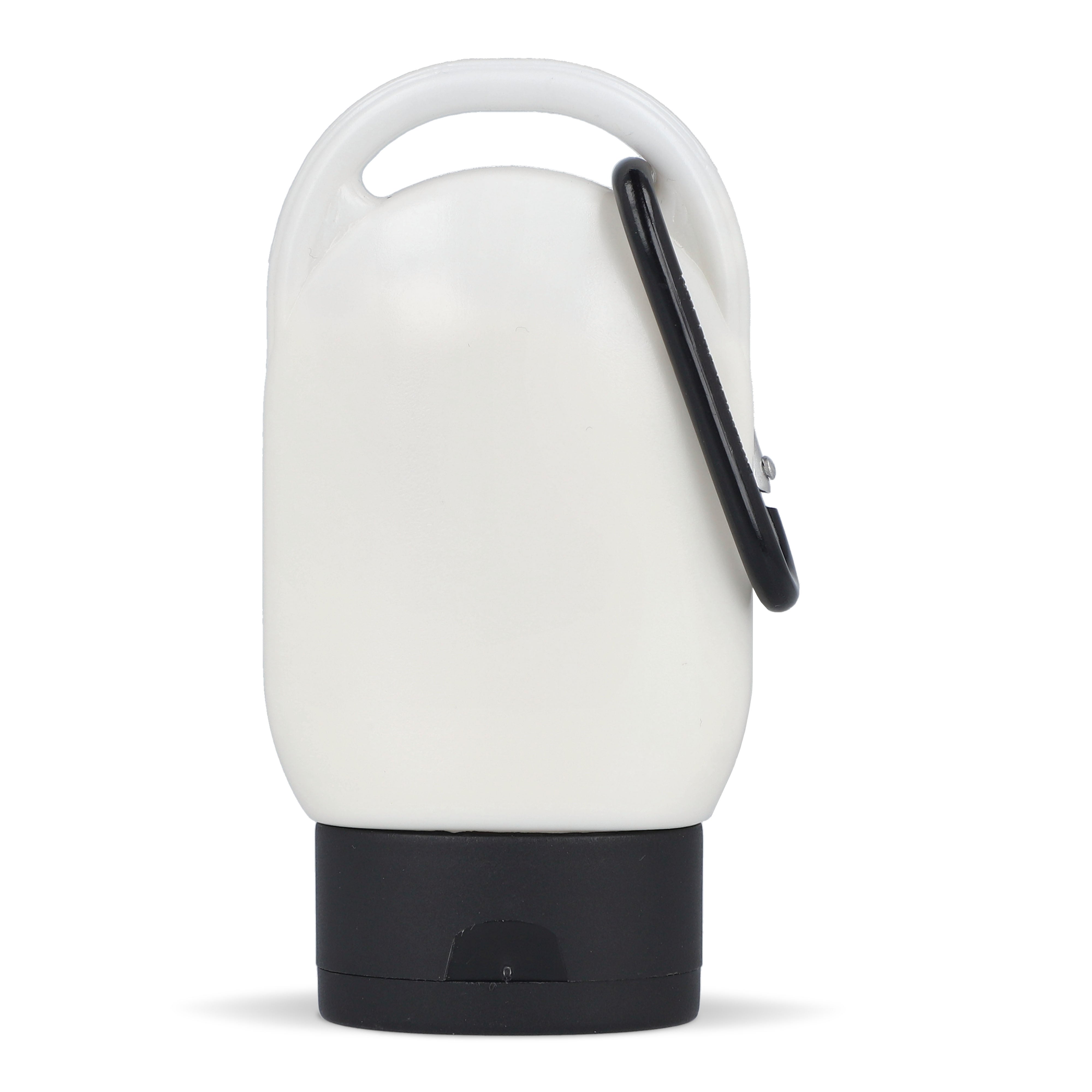 Sonnenschutzlotion mit Karabiner SPF 30 aus recyceltem Material