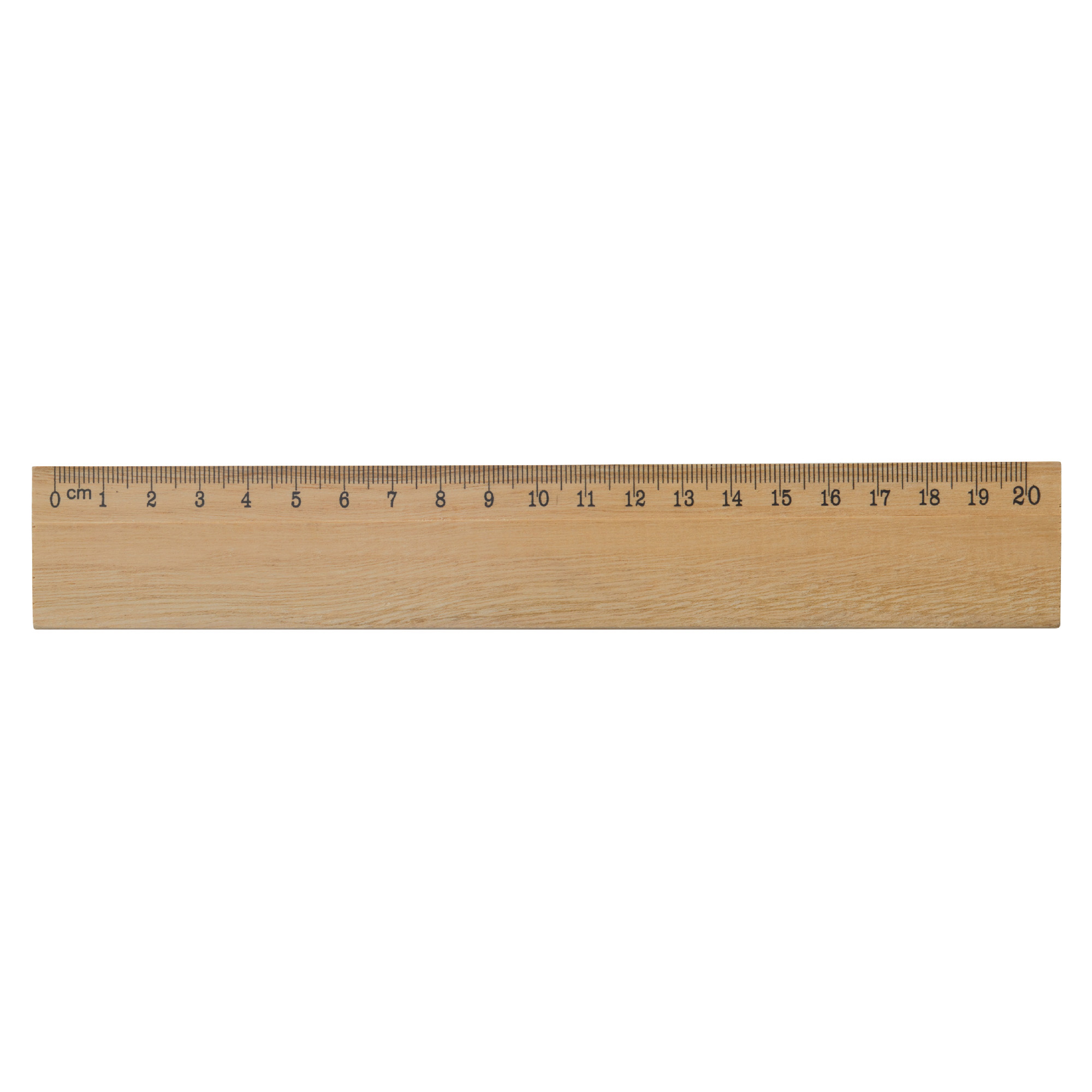 Holzlineal 20 cm aus Zedernholz