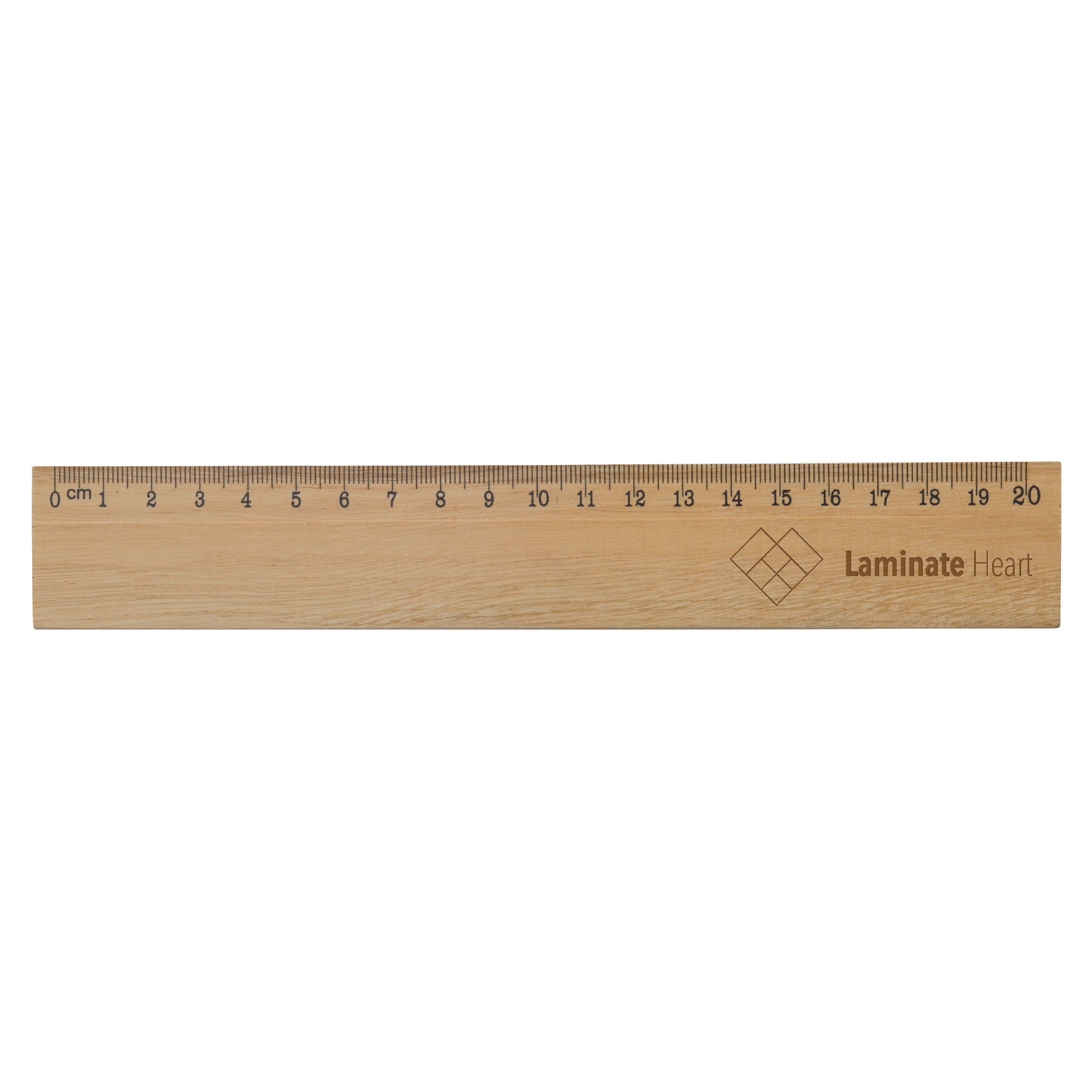 Holzlineal 20 cm aus Zedernholz
