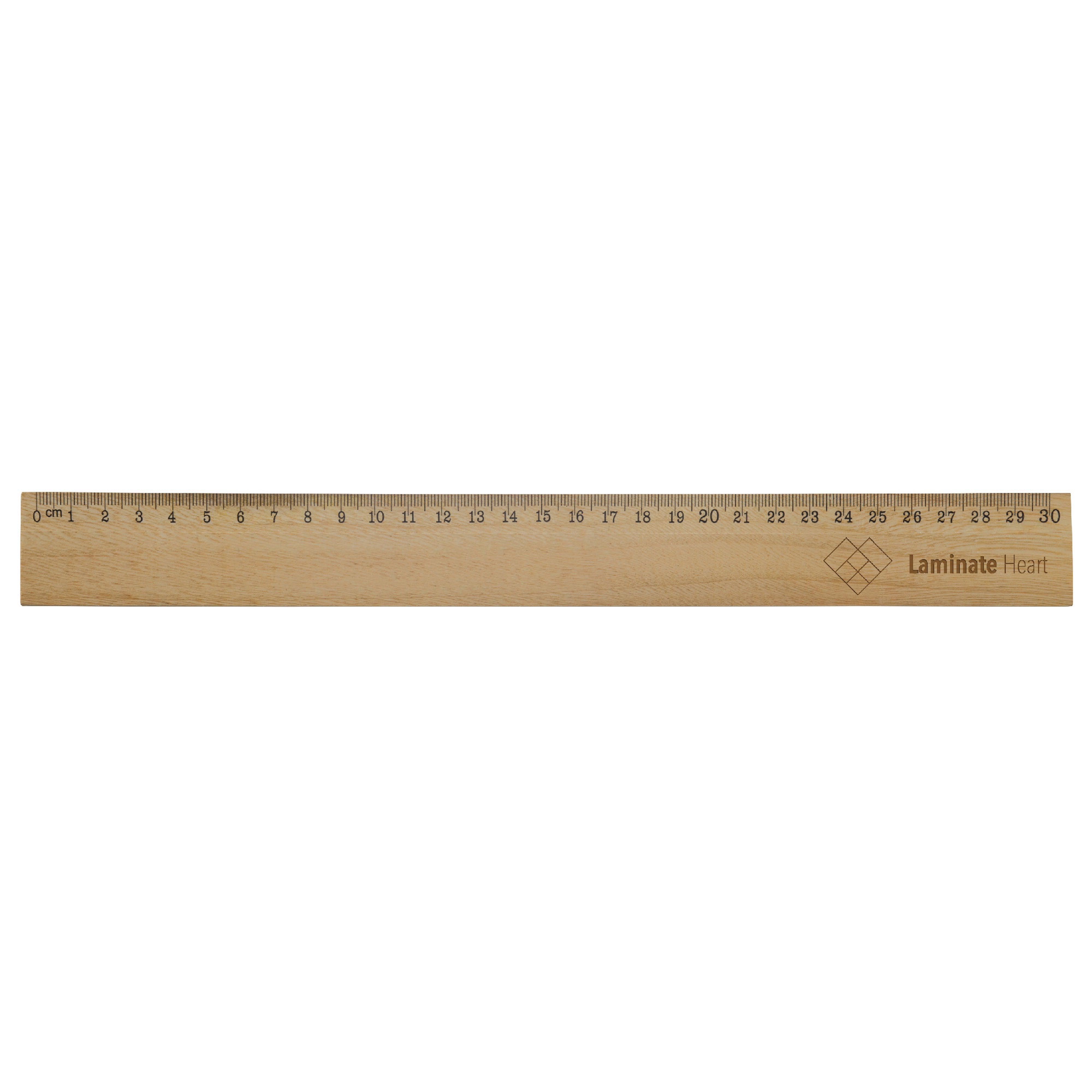 Holzlineal 30 cm aus Zedernholz