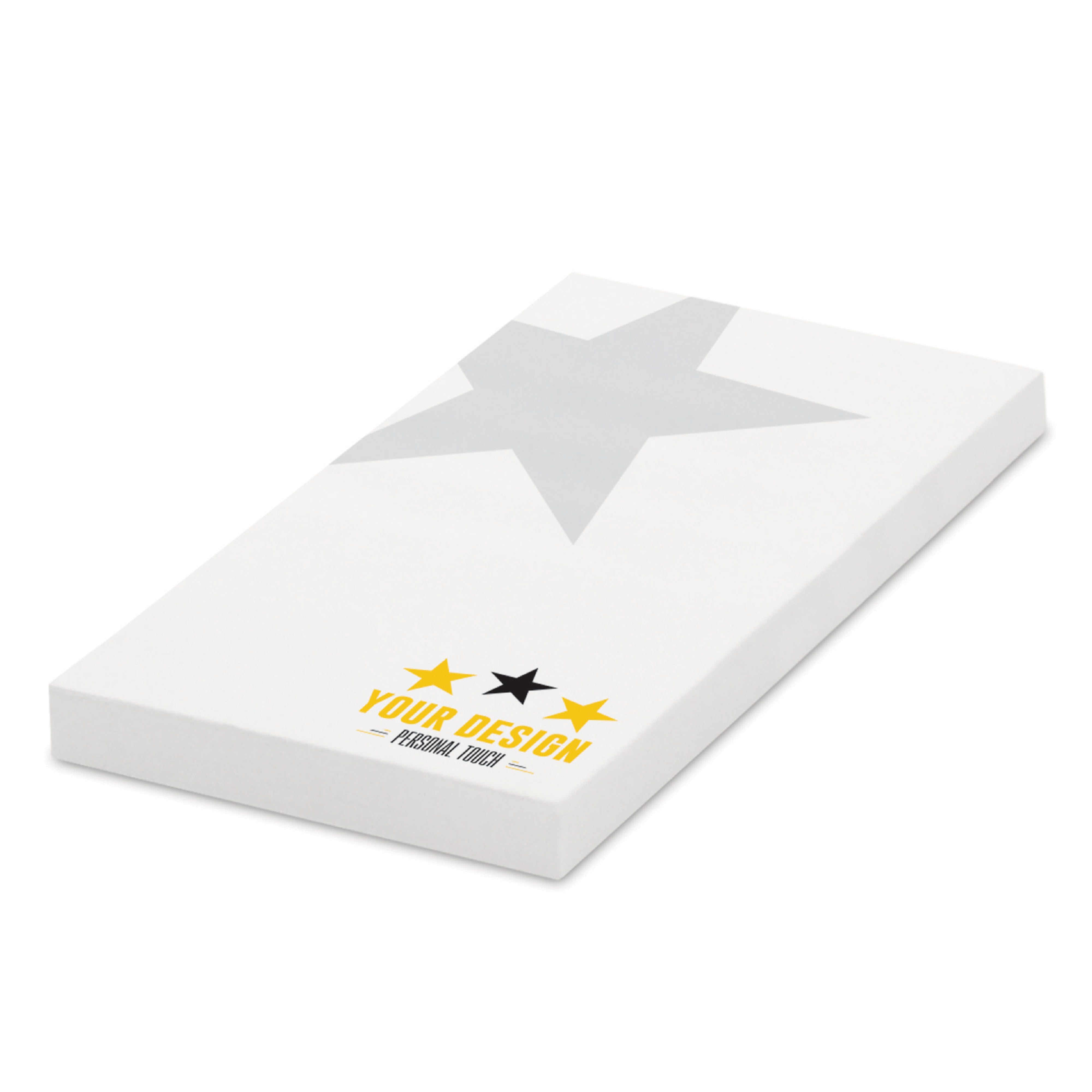 Individuelle Haftnotizen 50 × 72 mm