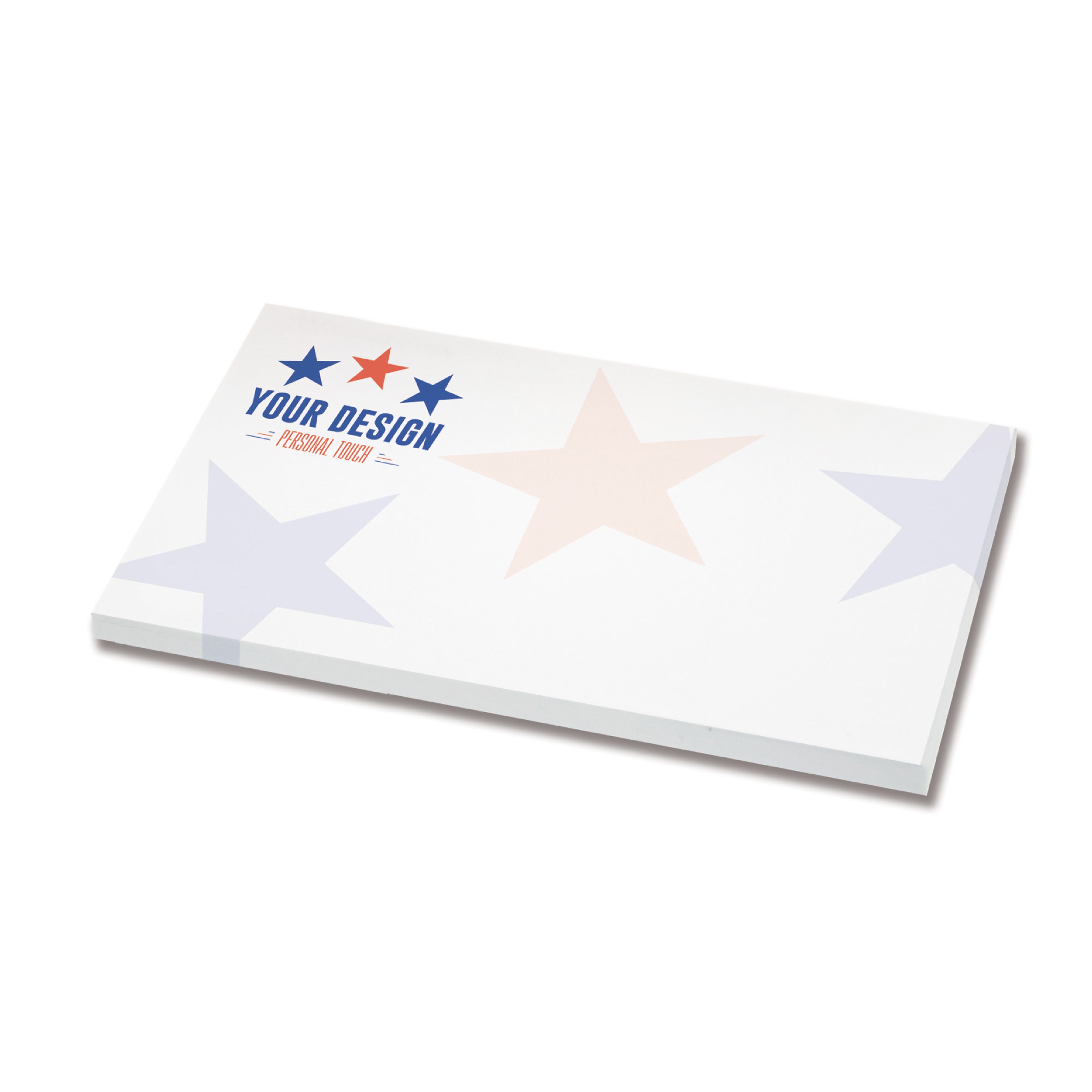 Individuelle Haftnotizen 125 × 72 mm