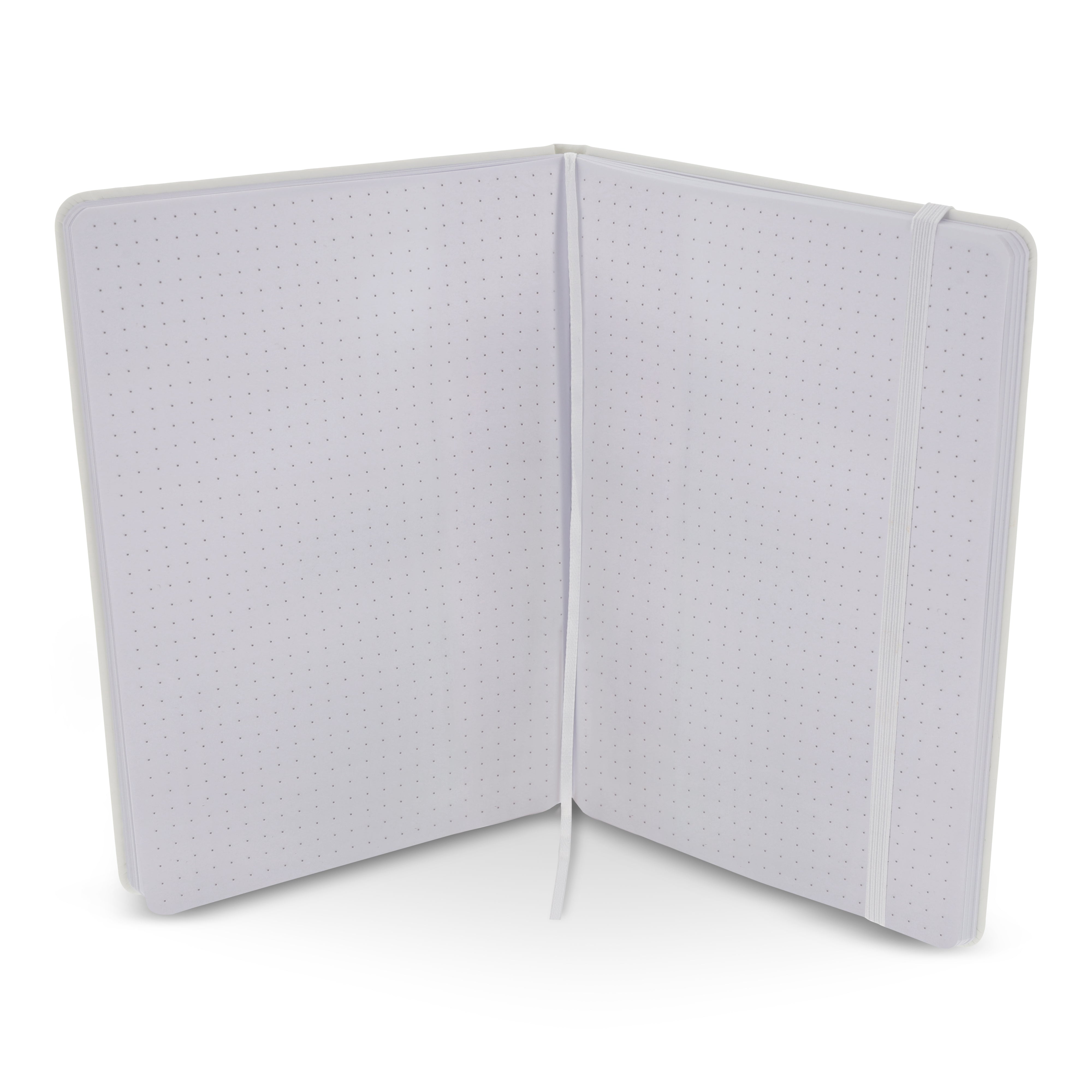 A5 Notizbuch aus PU mit Rasterpunktseiten