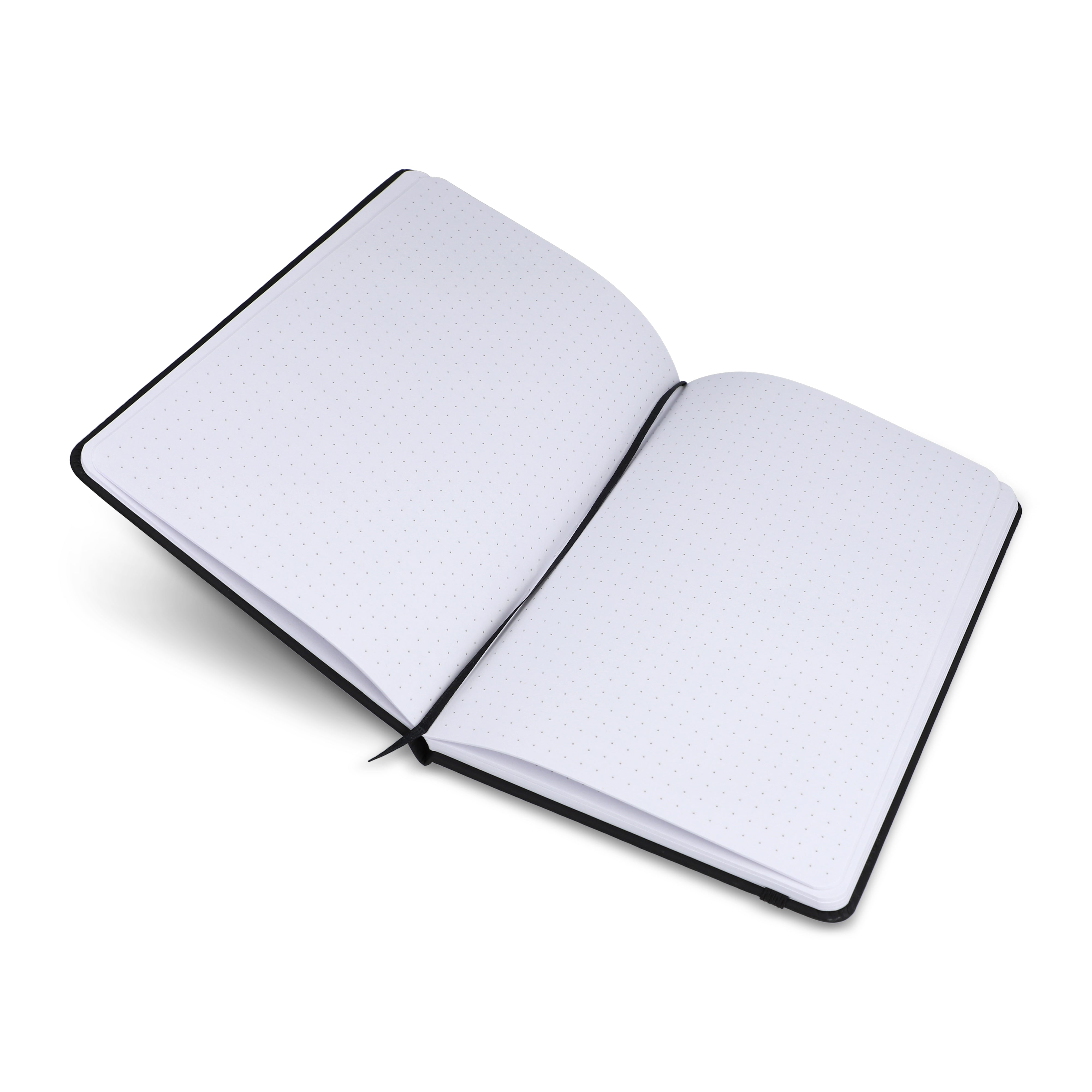 A5 Notizbuch aus PU mit Rasterpunktseiten