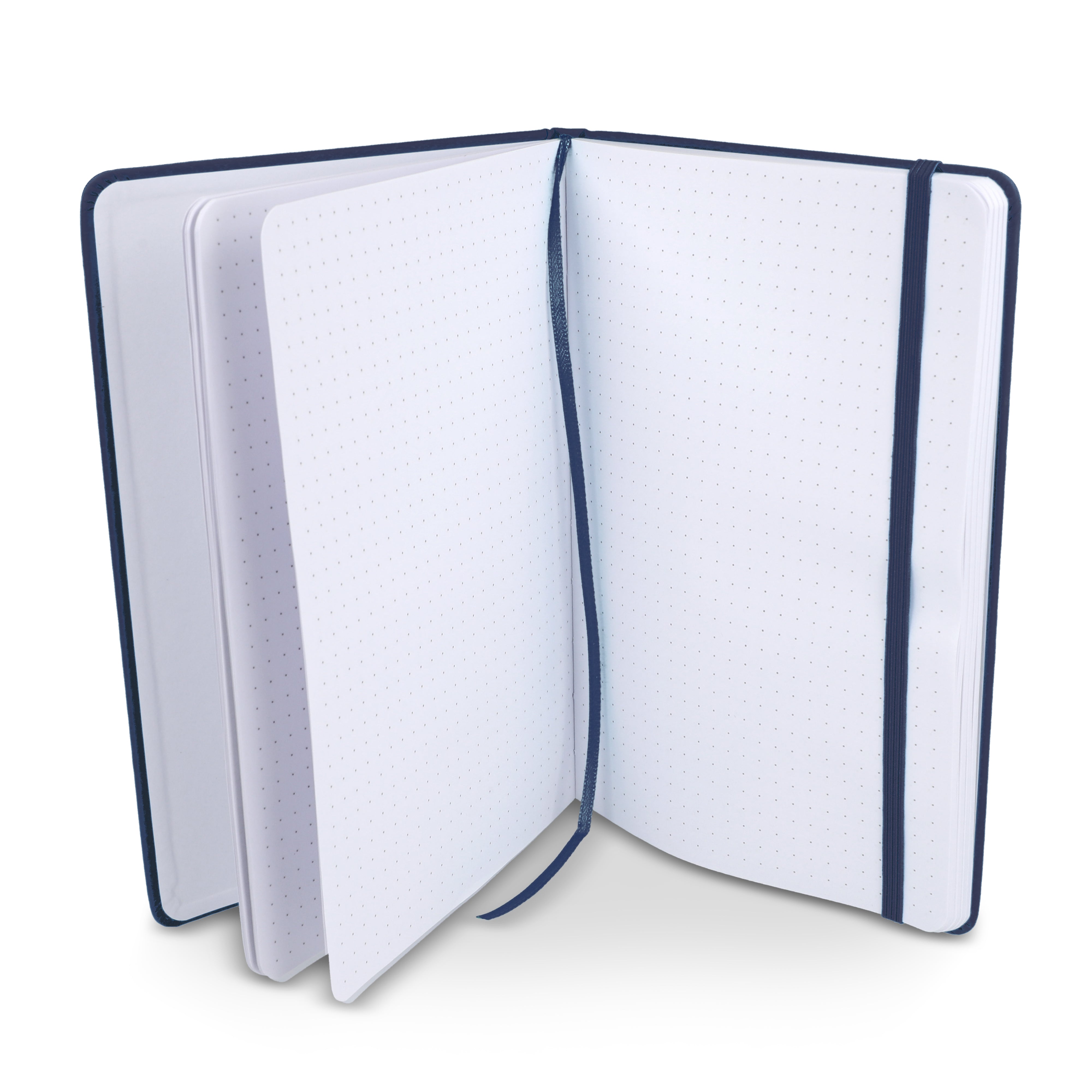 A5 Notizbuch aus PU mit Rasterpunktseiten