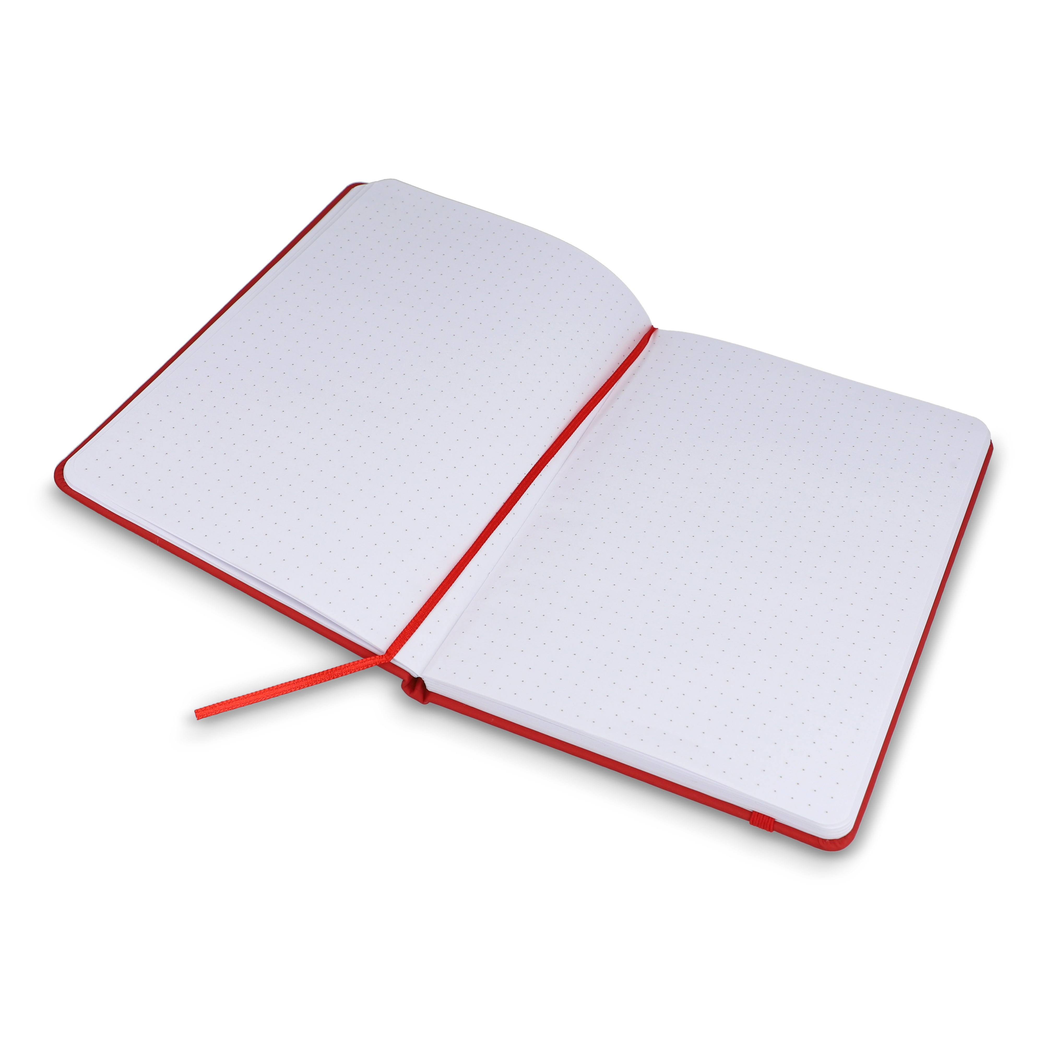 A5 Notizbuch aus PU mit Rasterpunktseiten