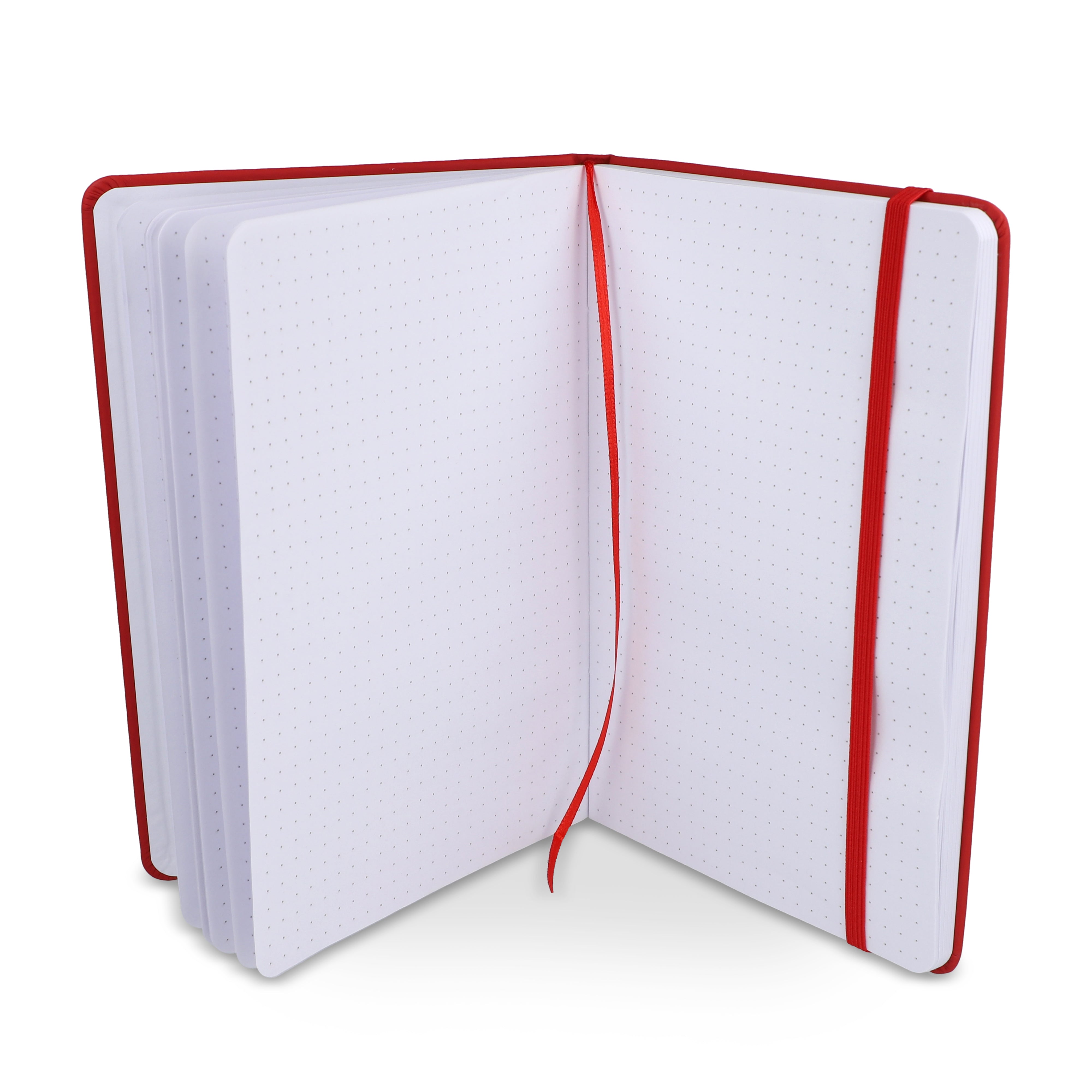 A5 Notizbuch aus PU mit Rasterpunktseiten