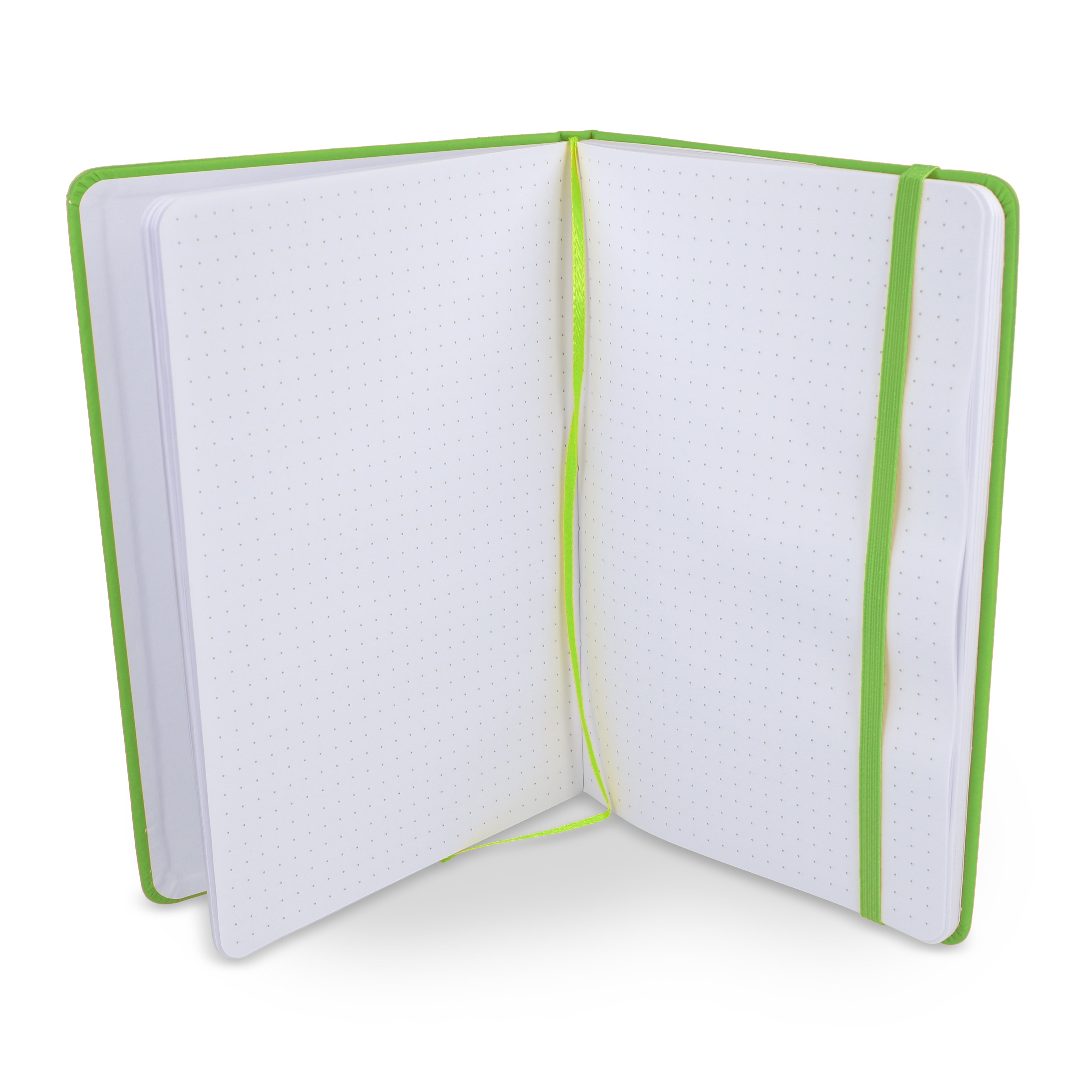 A5 Notizbuch aus PU mit Rasterpunktseiten