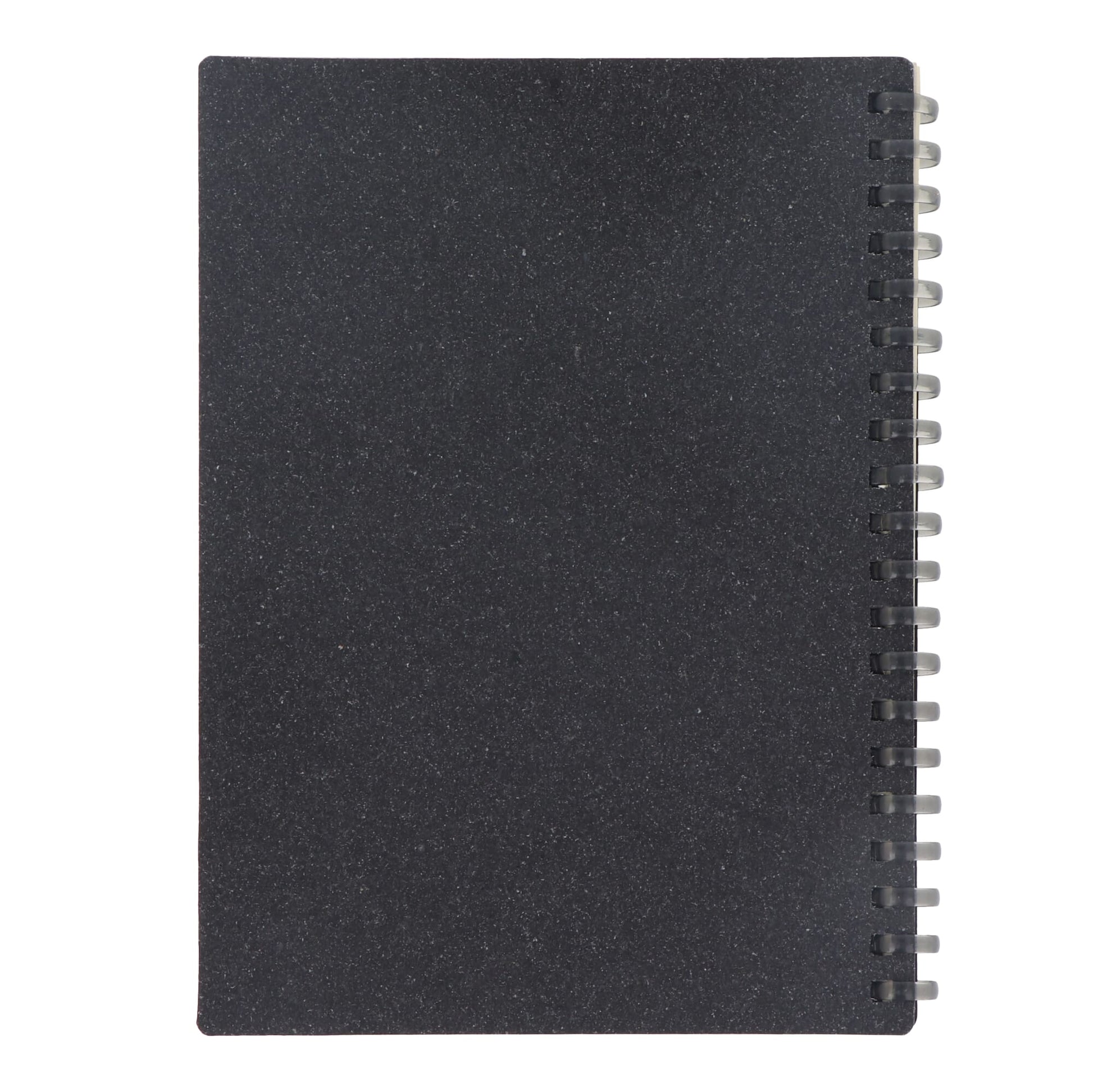 Notizbuch aus recyceltem Leder Midi