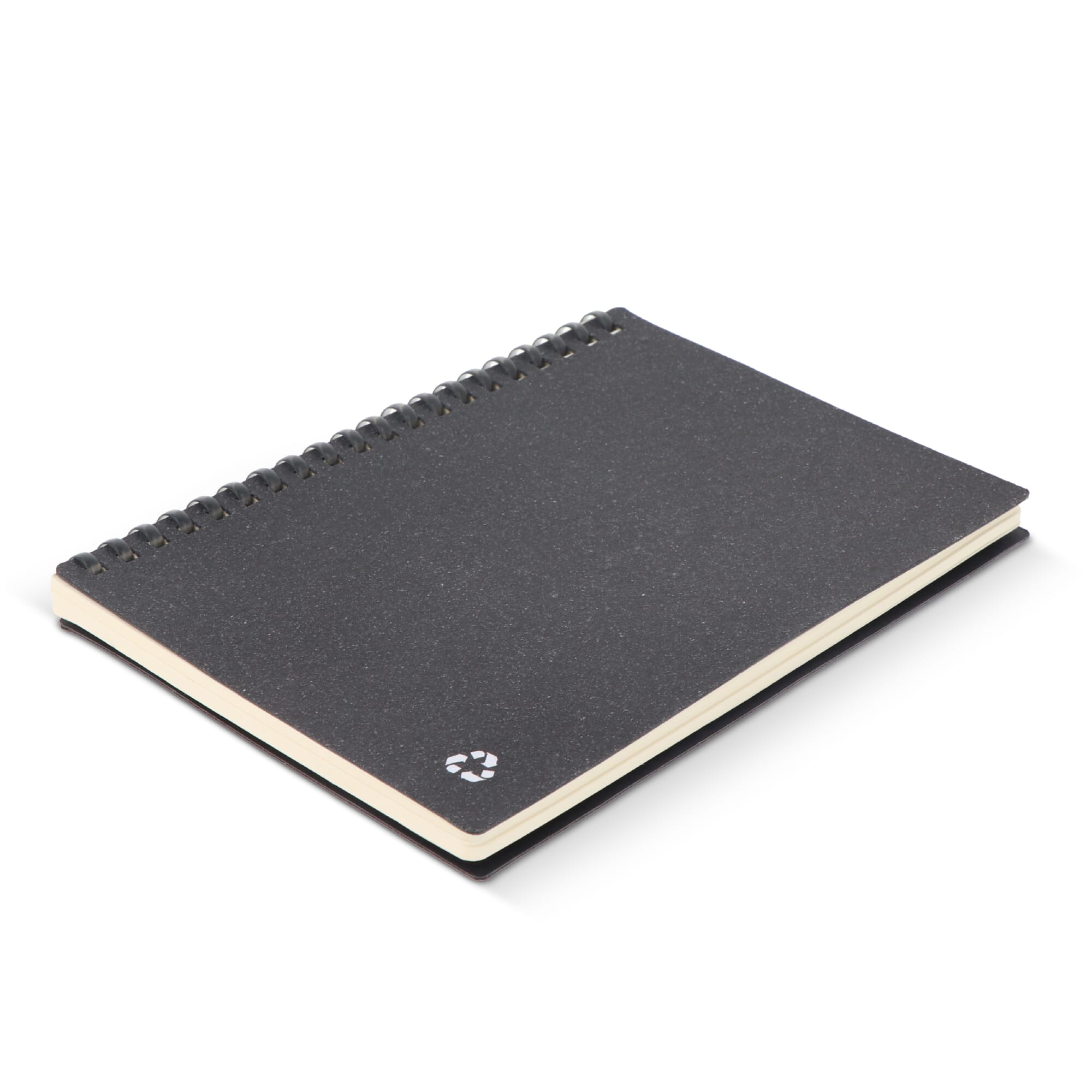 Notizbuch aus recyceltem Leder Midi