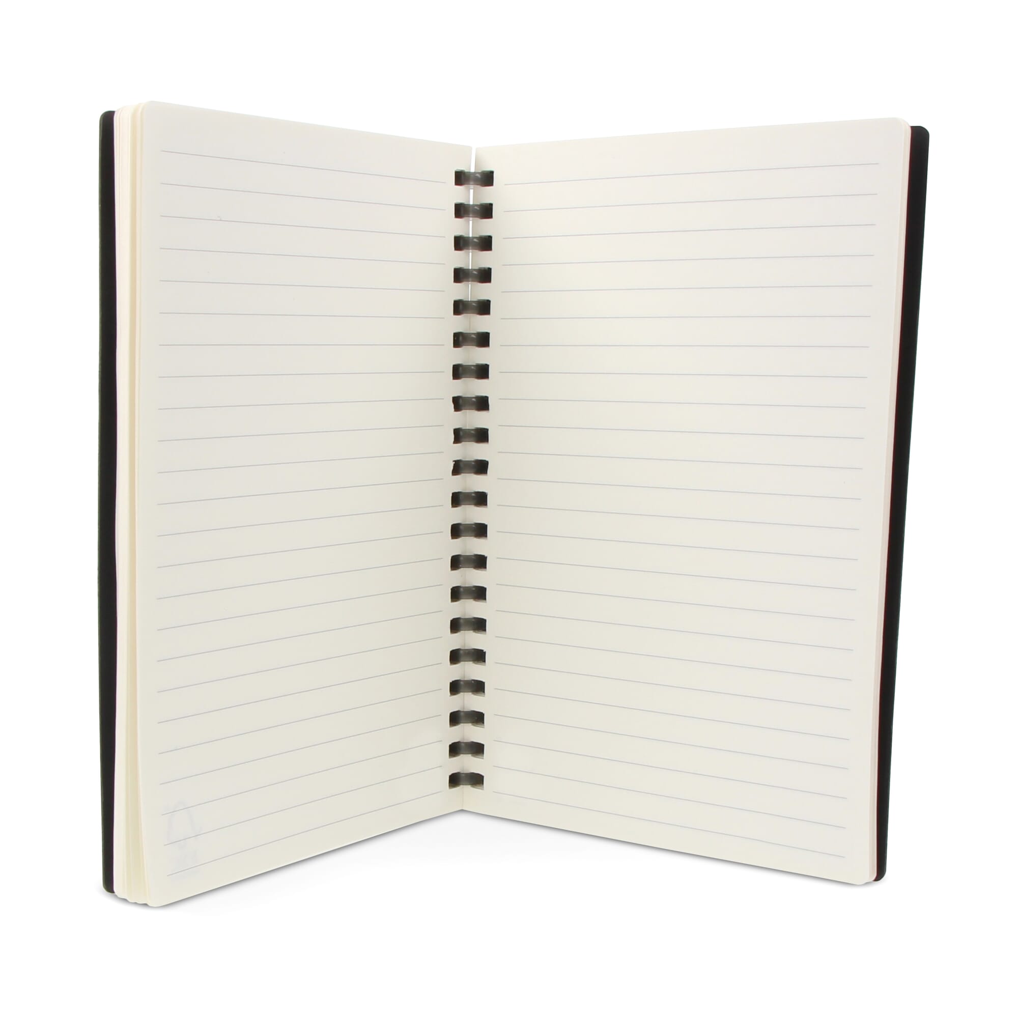 Notizbuch aus recyceltem Leder Midi