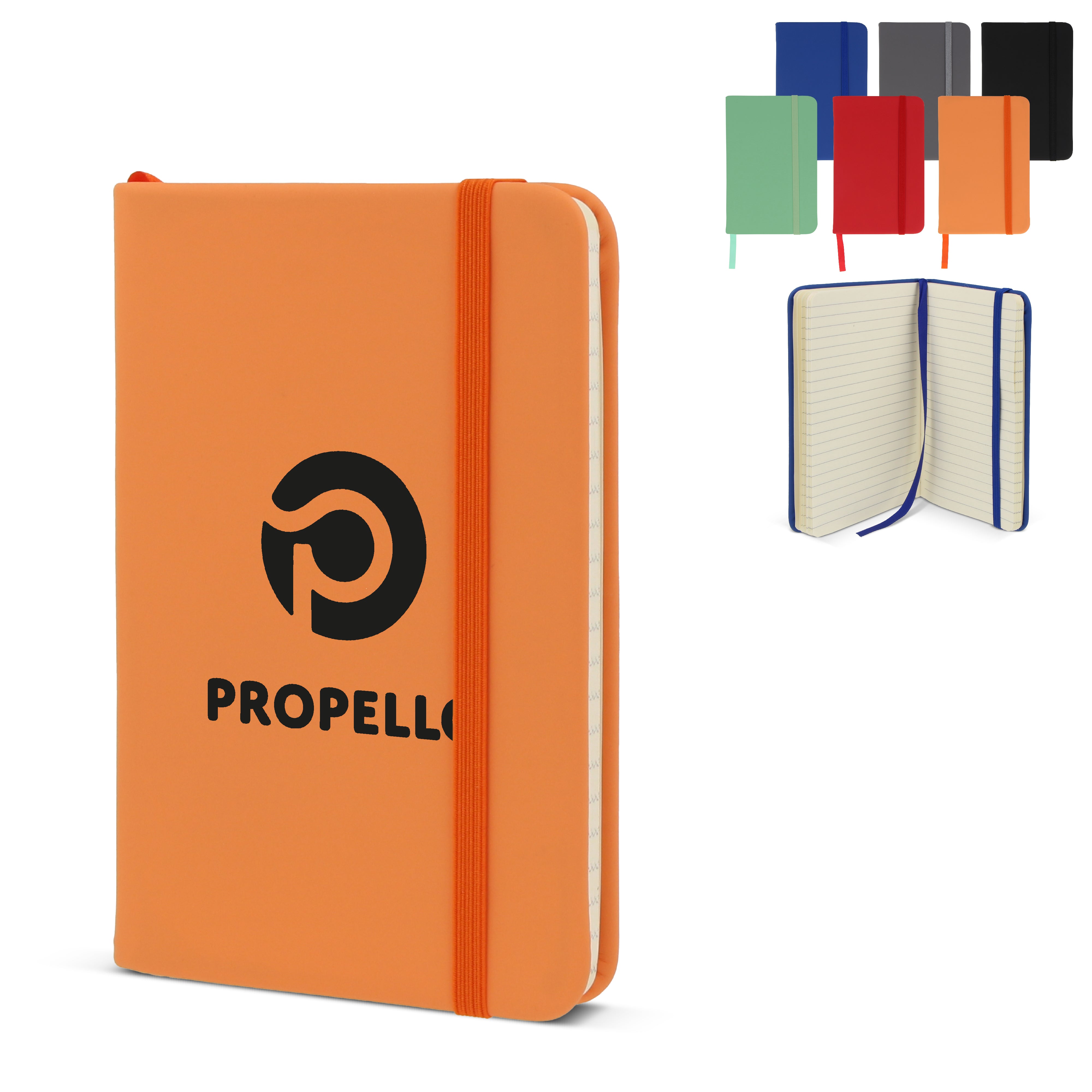 A6 Notizbuch aus RPET & PU - FSC
