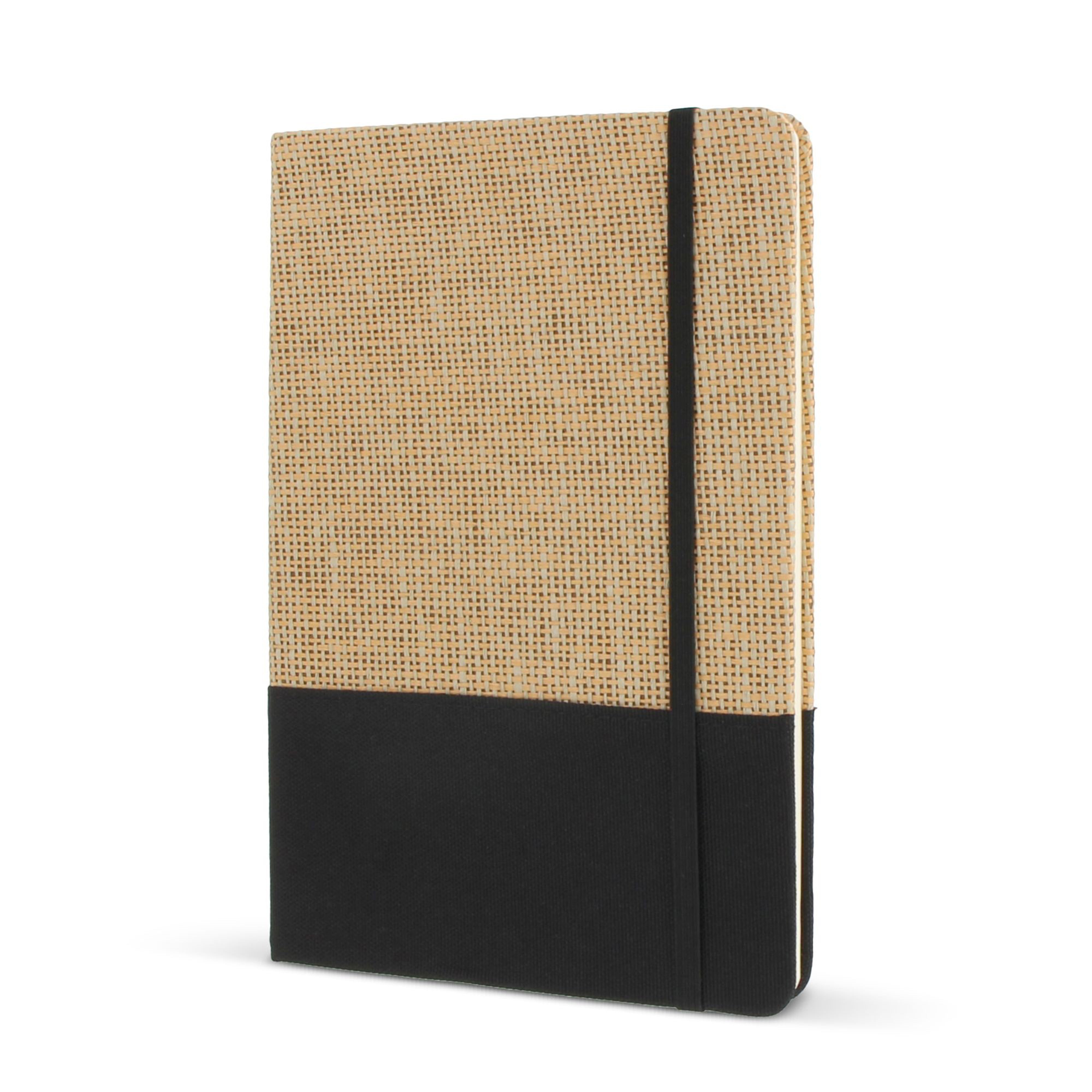 Nachhaltiges A5 Notizbuch aus Jute & RPET