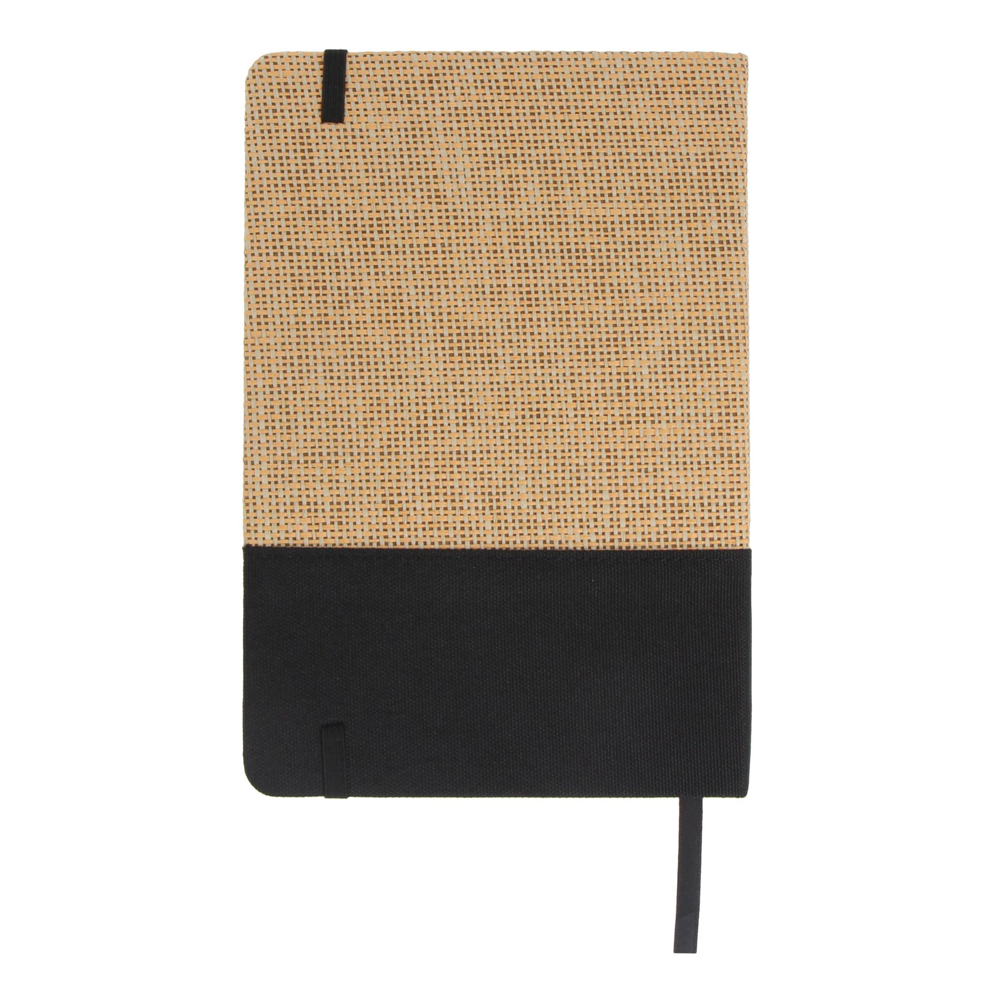 Nachhaltiges A5 Notizbuch aus Jute & RPET