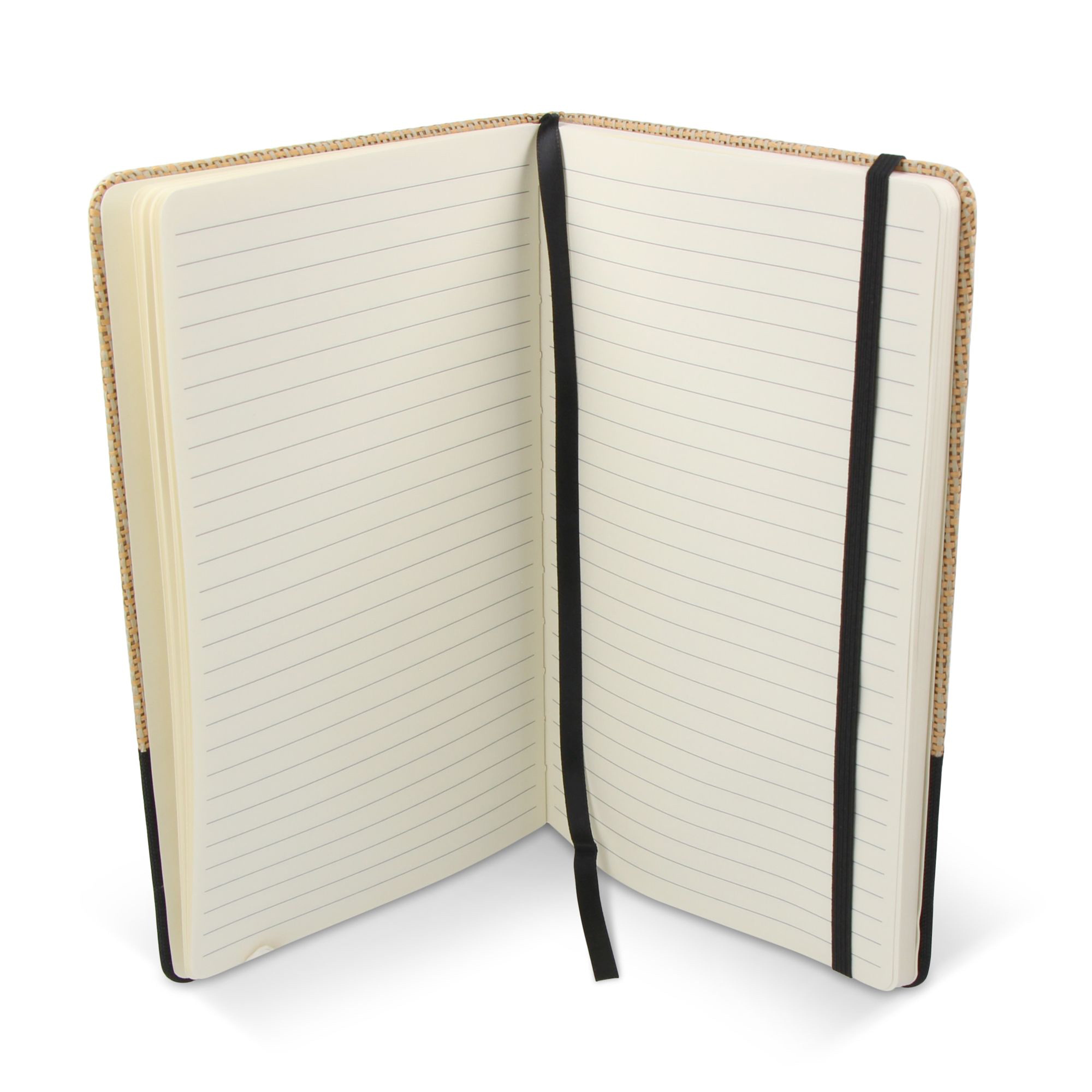 Nachhaltiges A5 Notizbuch aus Jute & RPET