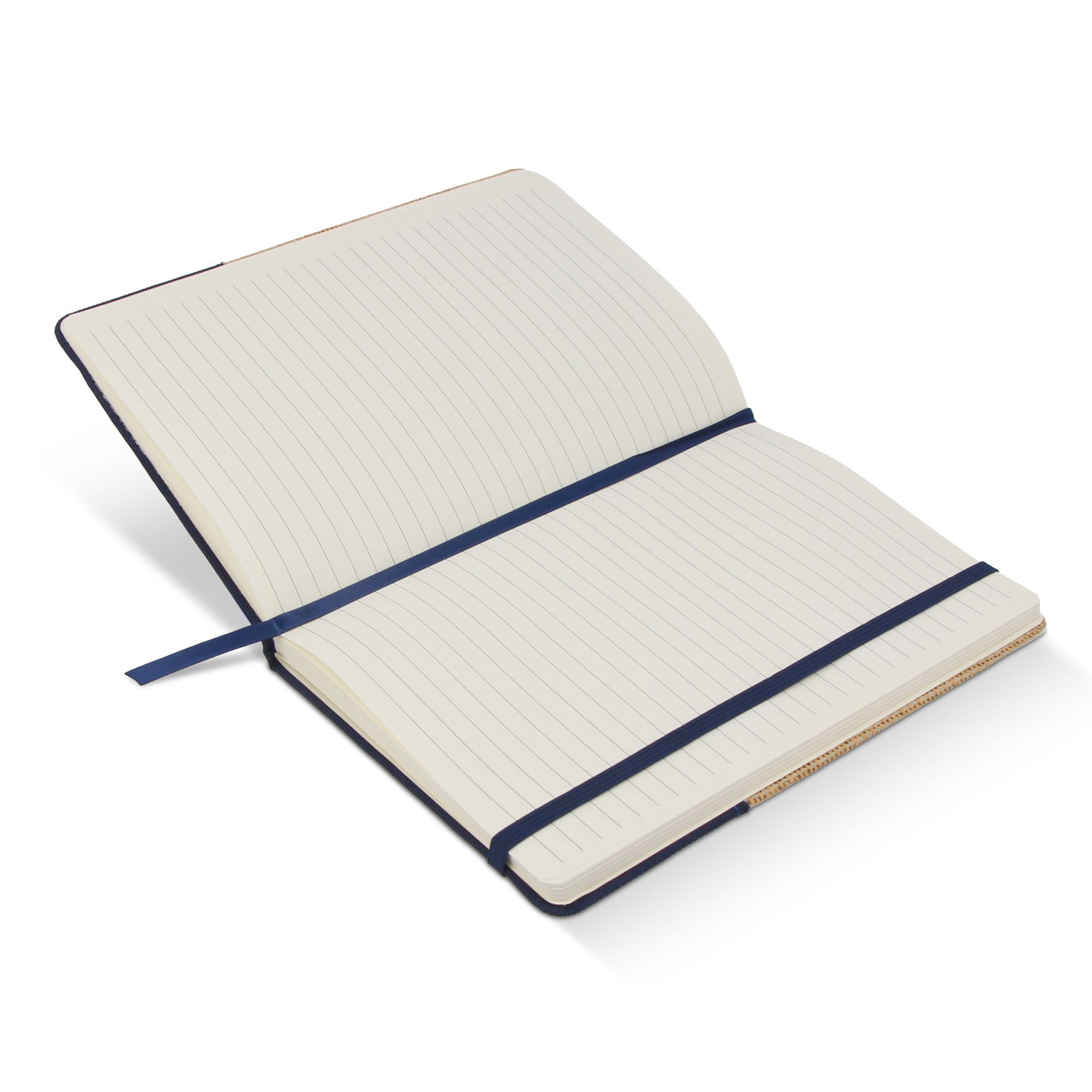 Nachhaltiges A5 Notizbuch aus Jute & RPET