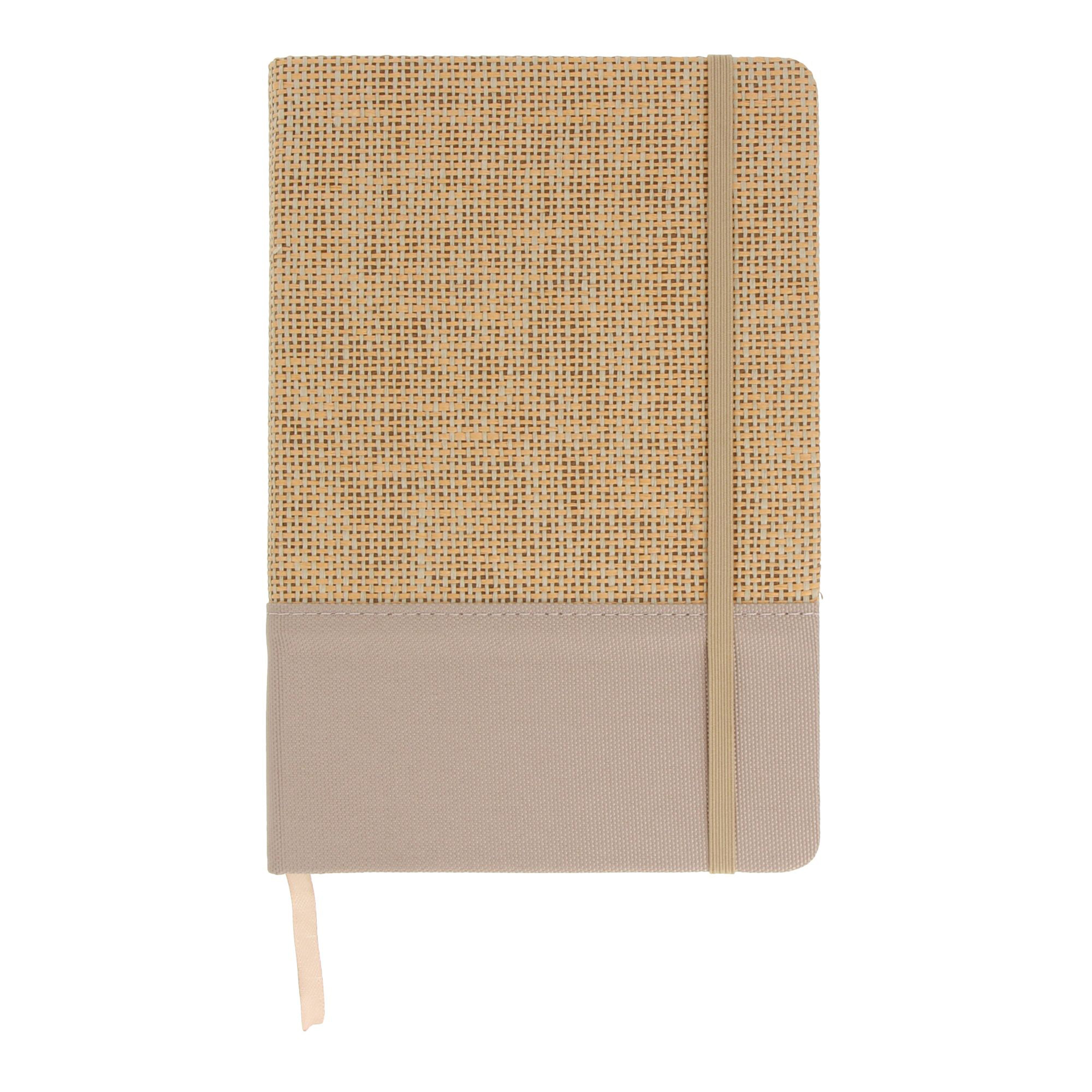 Nachhaltiges A5 Notizbuch aus Jute & RPET