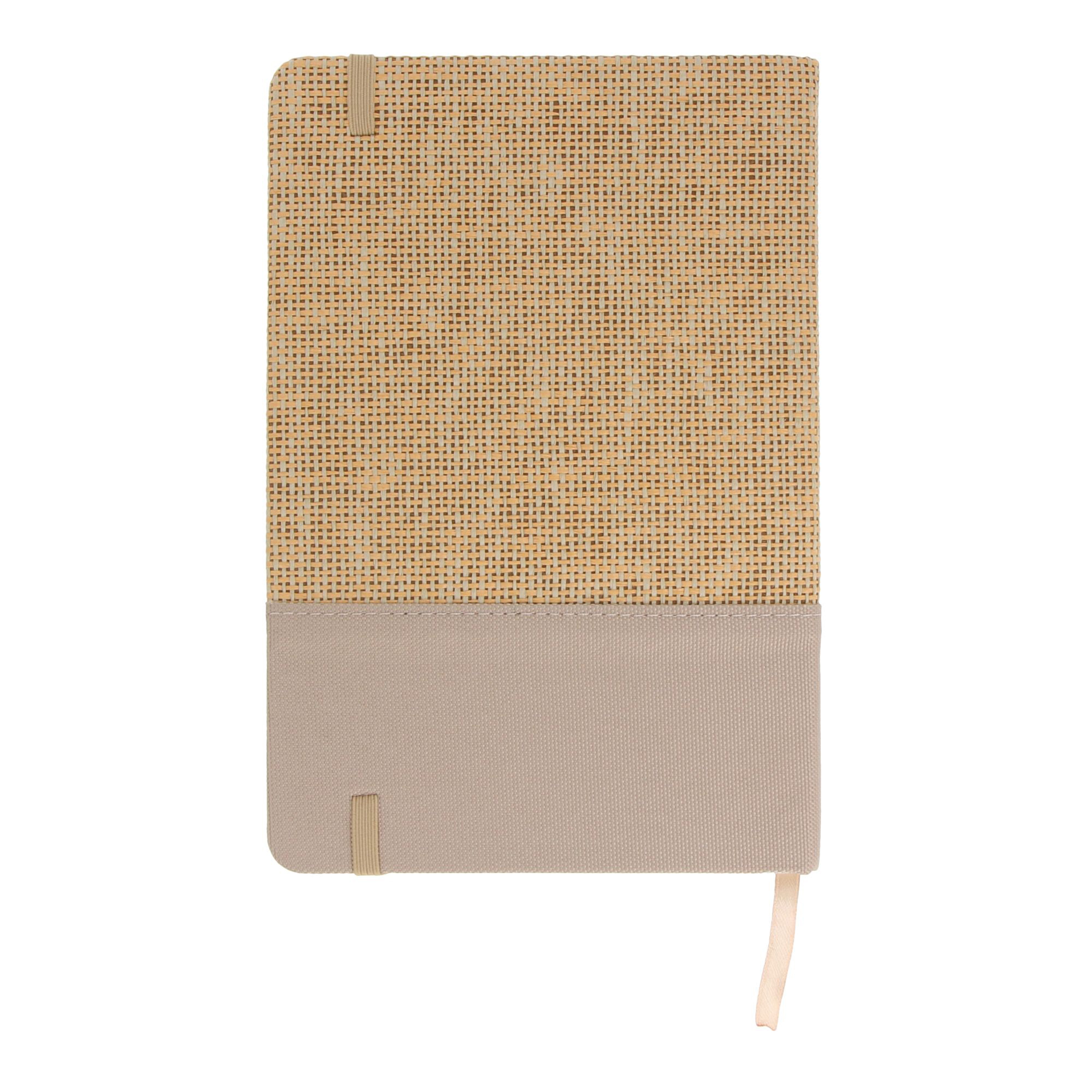 Nachhaltiges A5 Notizbuch aus Jute & RPET