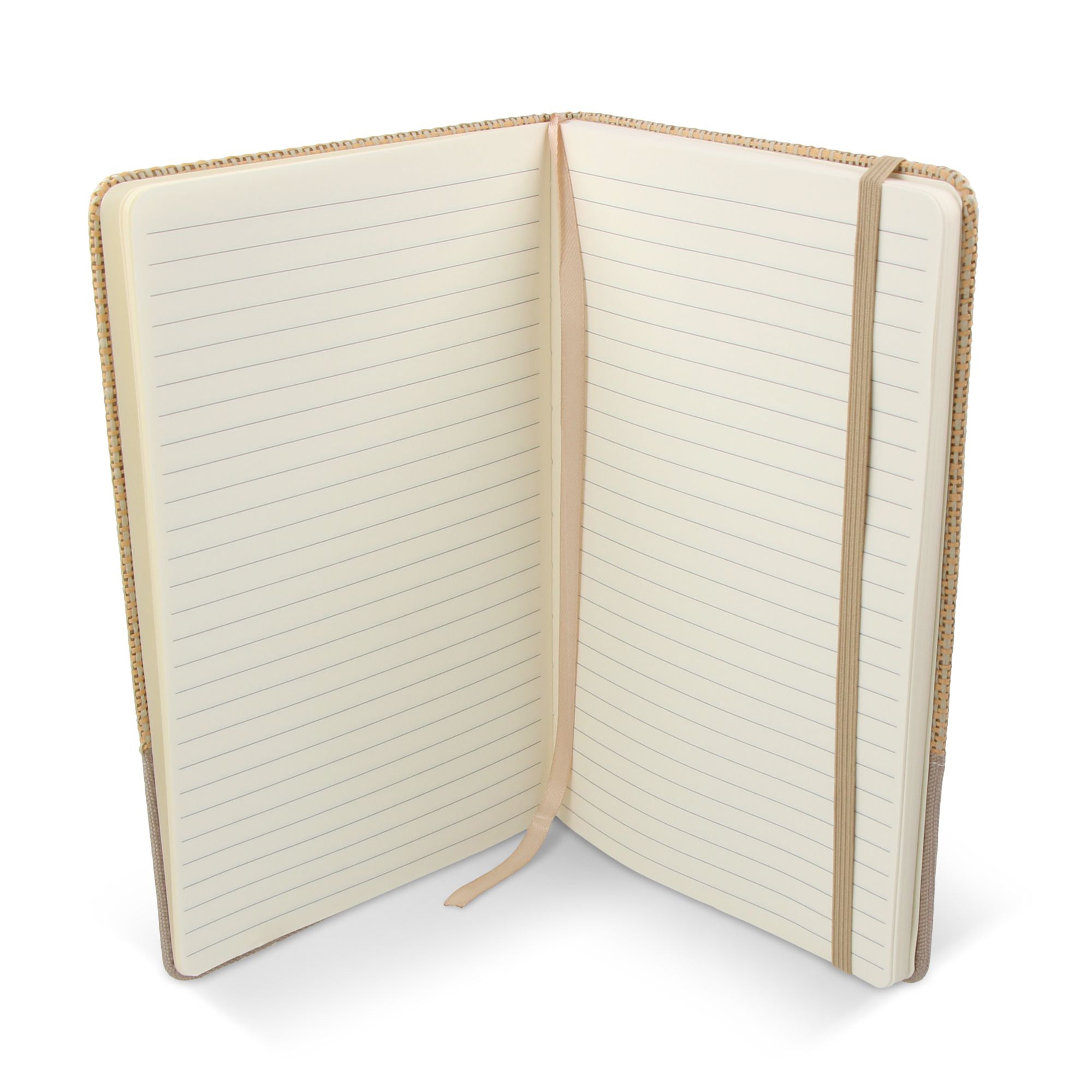 Nachhaltiges A5 Notizbuch aus Jute & RPET