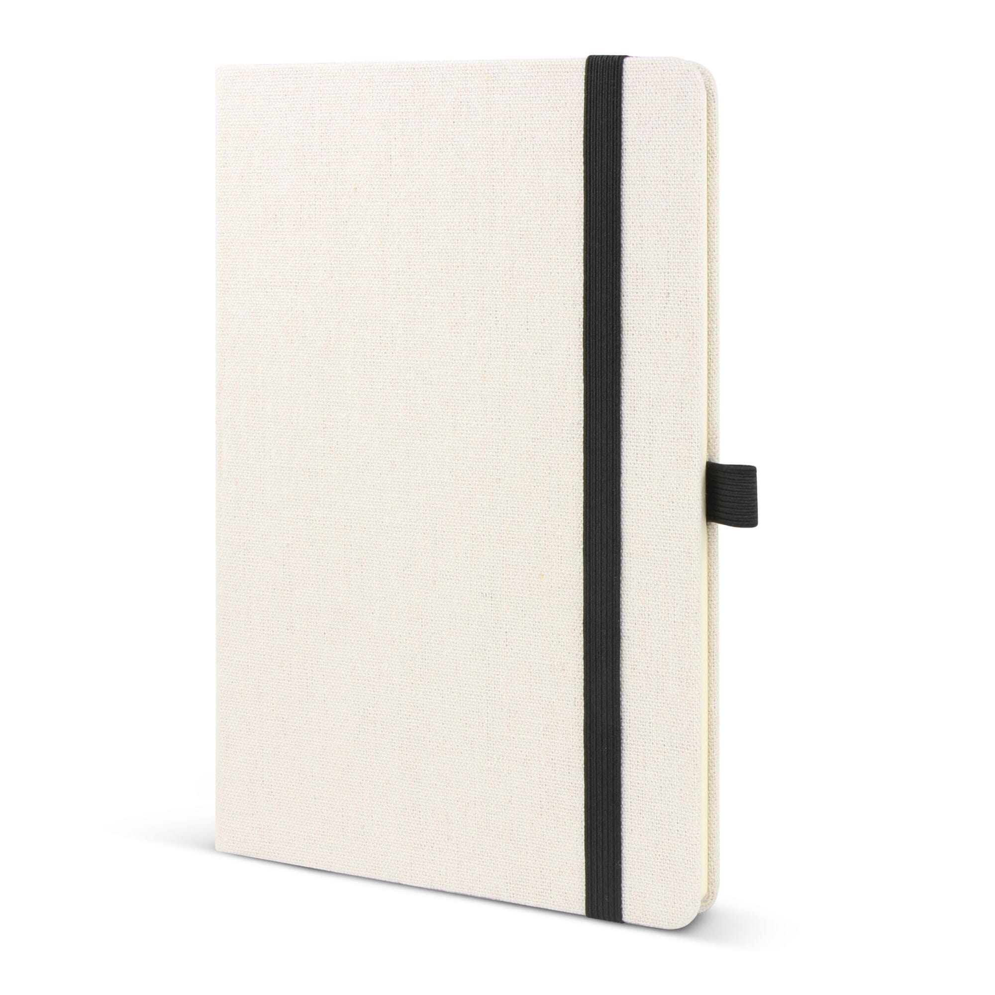 Notizbuch aus recycelter Baumwolle & R-PET A5