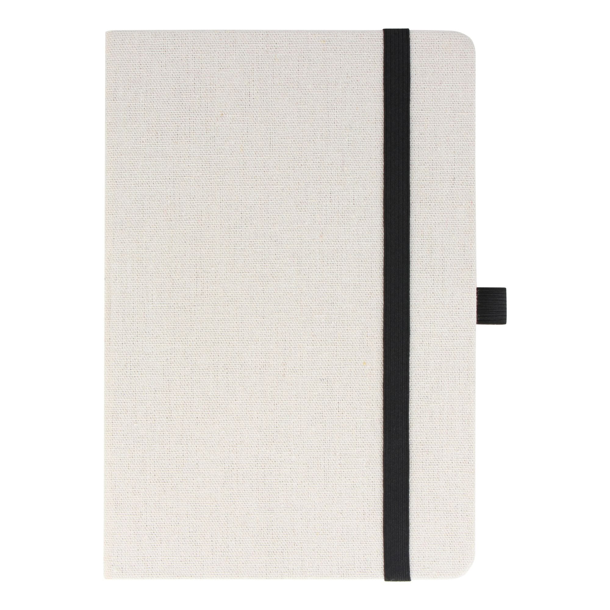 Notizbuch aus recycelter Baumwolle & R-PET A5