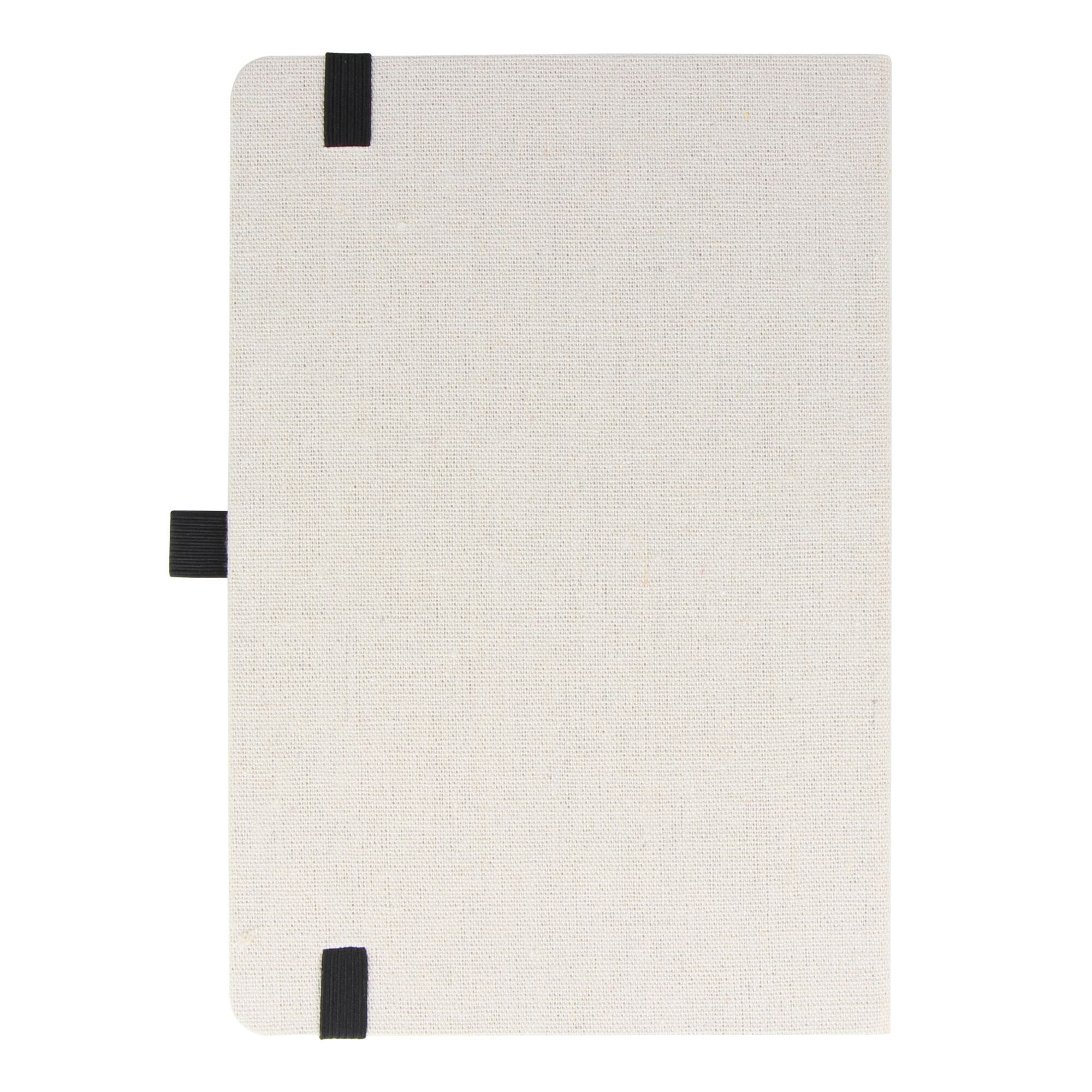 Notizbuch aus recycelter Baumwolle & R-PET A5