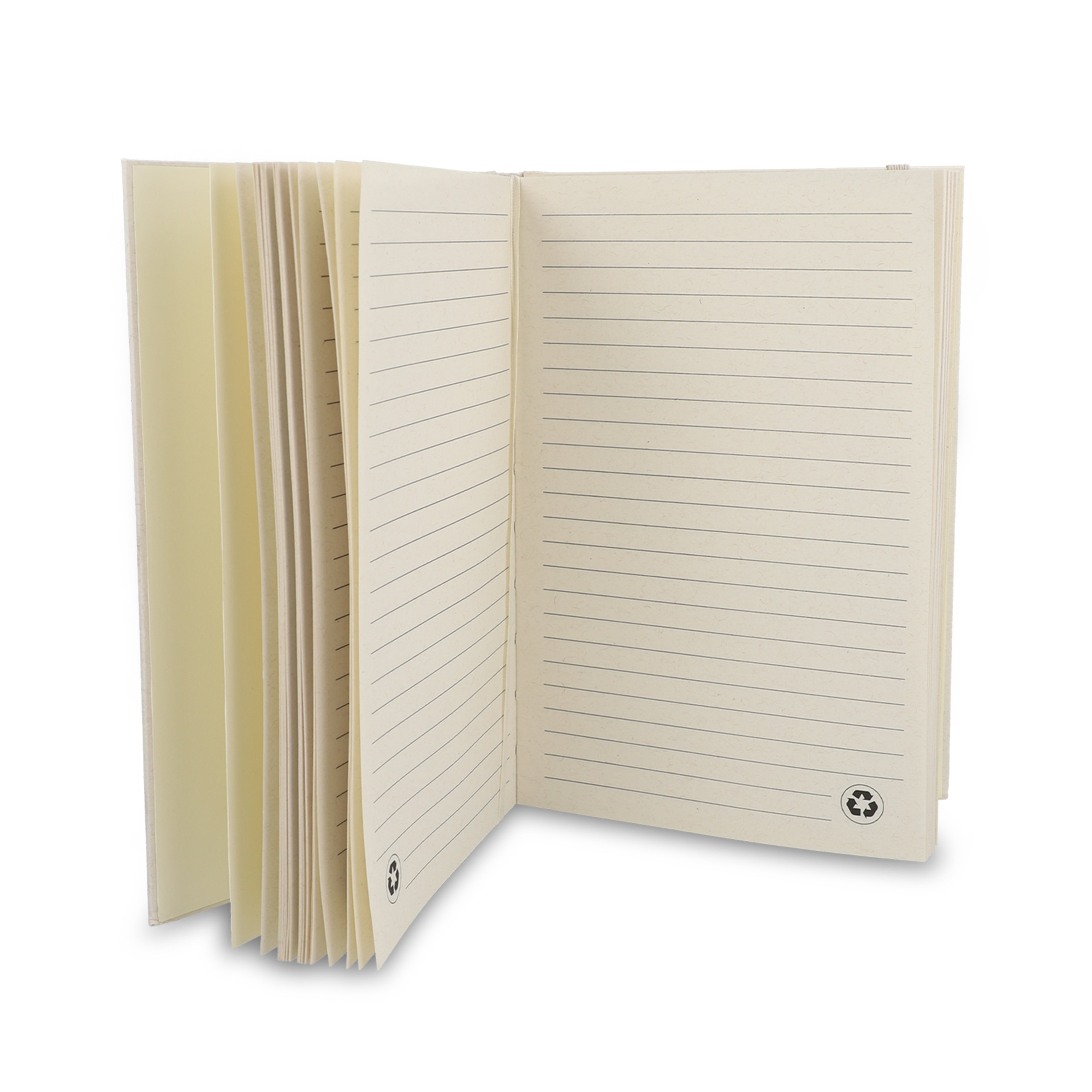 A5 Notizbuch aus recyceltem Milchkartonpapier