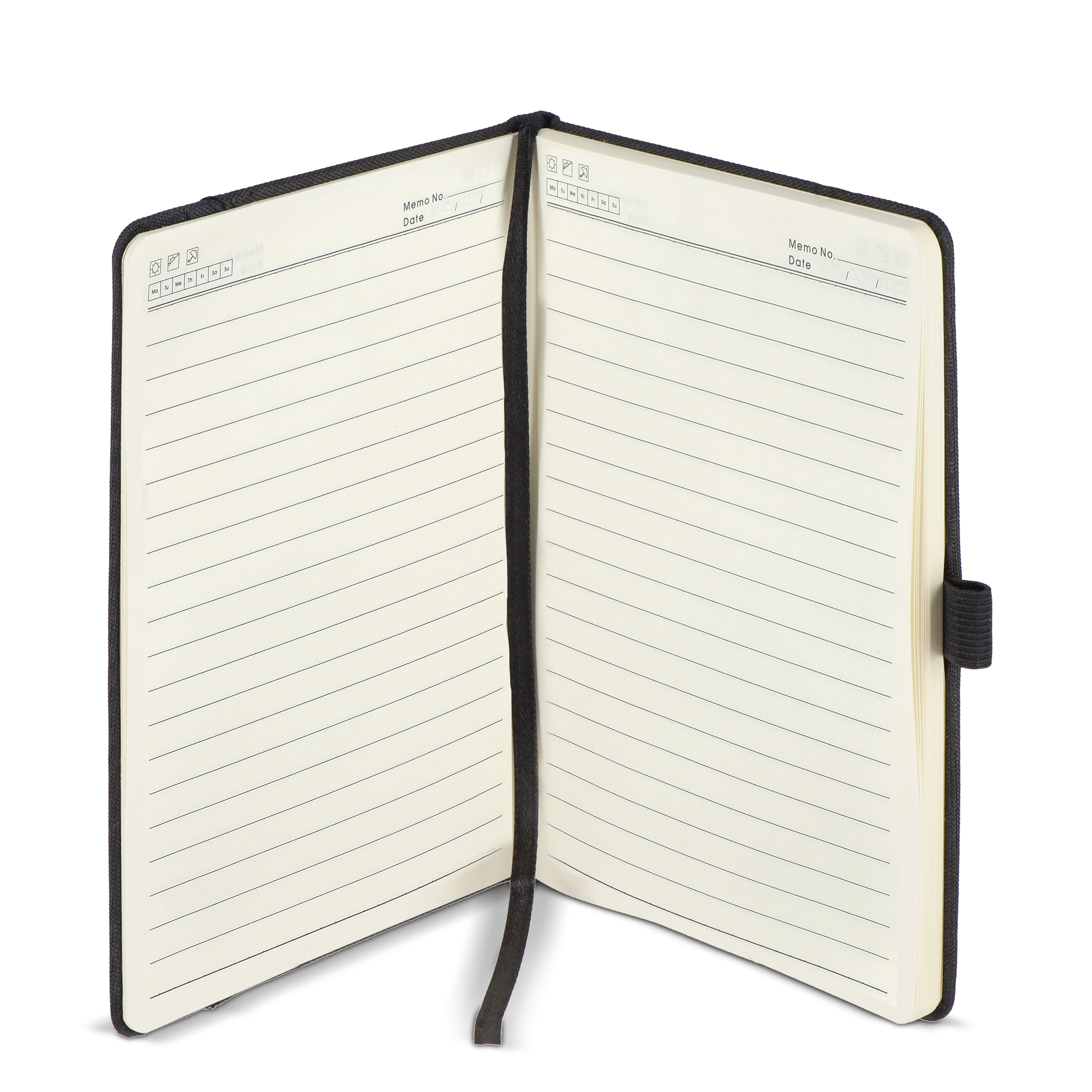A5 Business-Notizbuch „Ashira“ mit Fronttasche