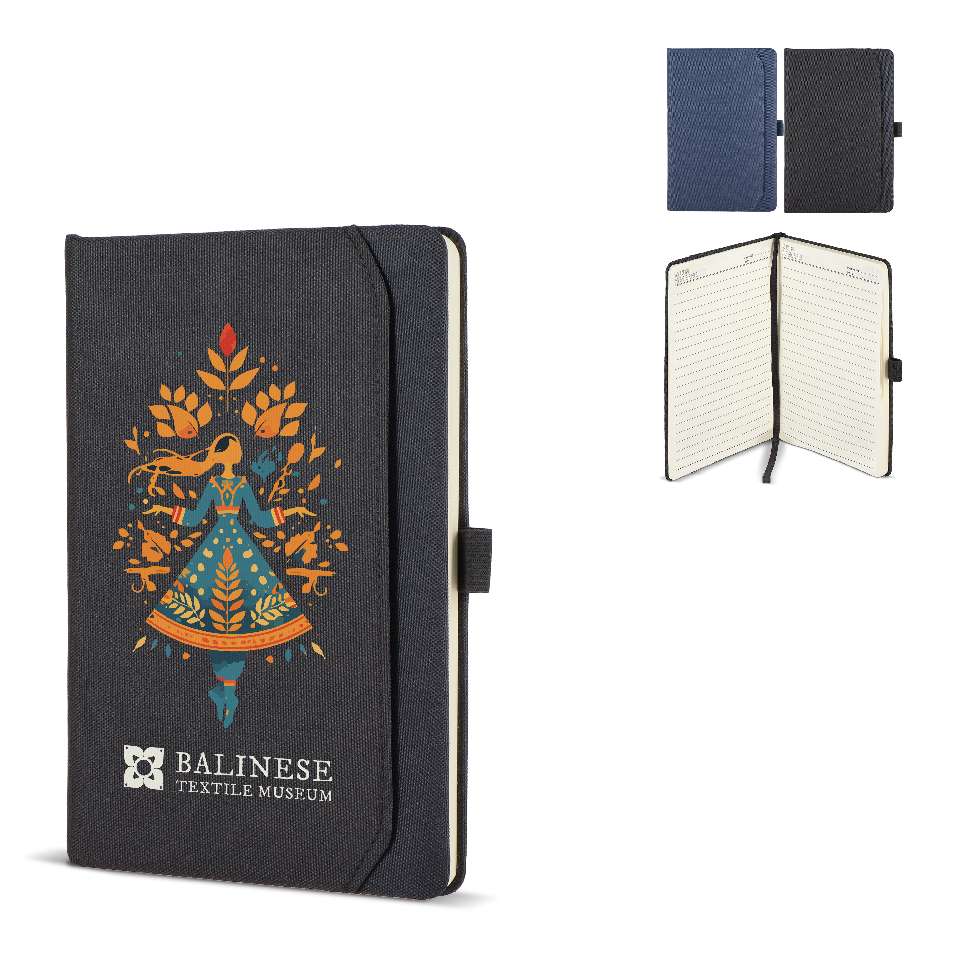 A5 Business-Notizbuch „Ashira“ mit Fronttasche