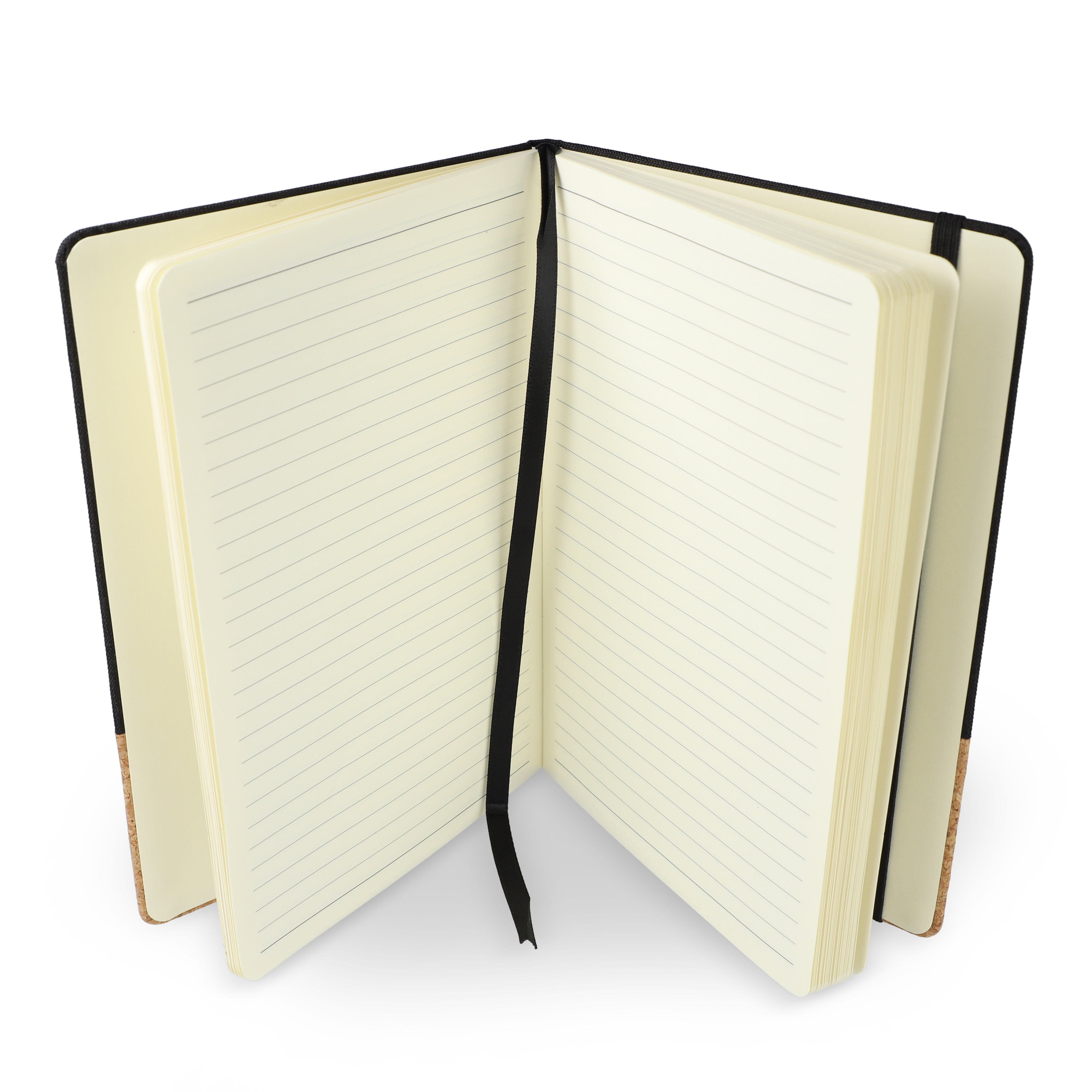 A5 Notizbuch aus RPET & Kork + FSC