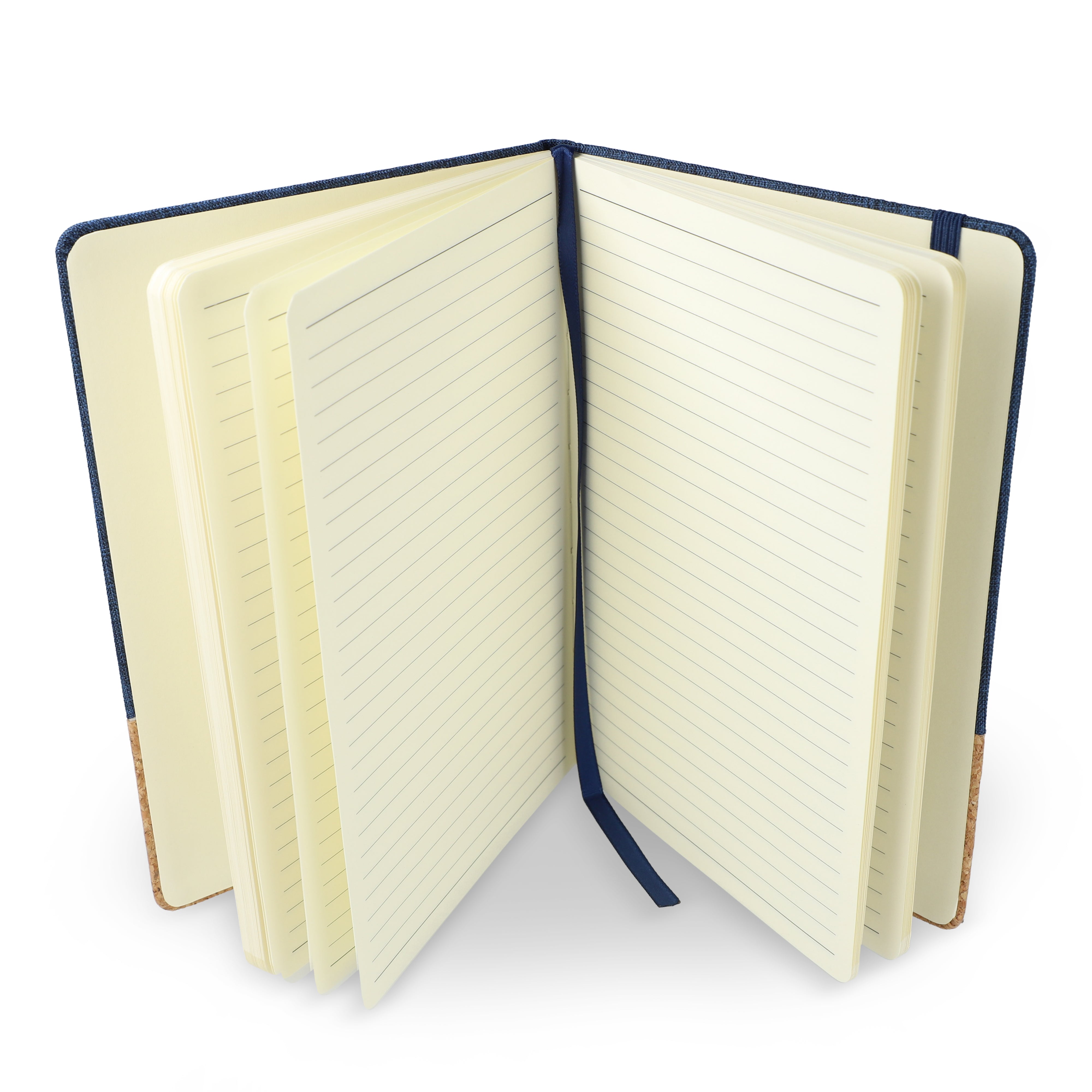 A5 Notizbuch aus RPET & Kork + FSC
