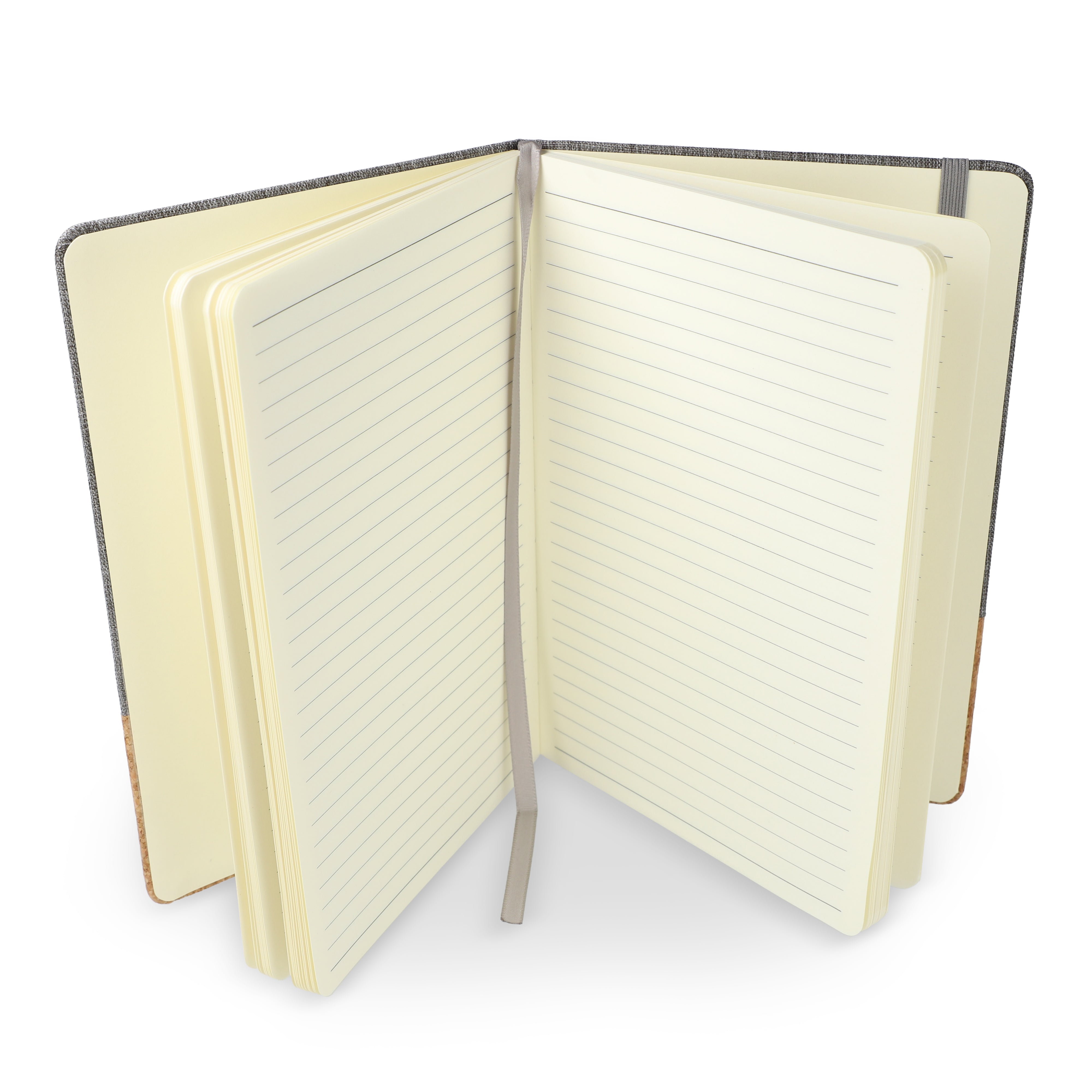 A5 Notizbuch aus RPET & Kork + FSC
