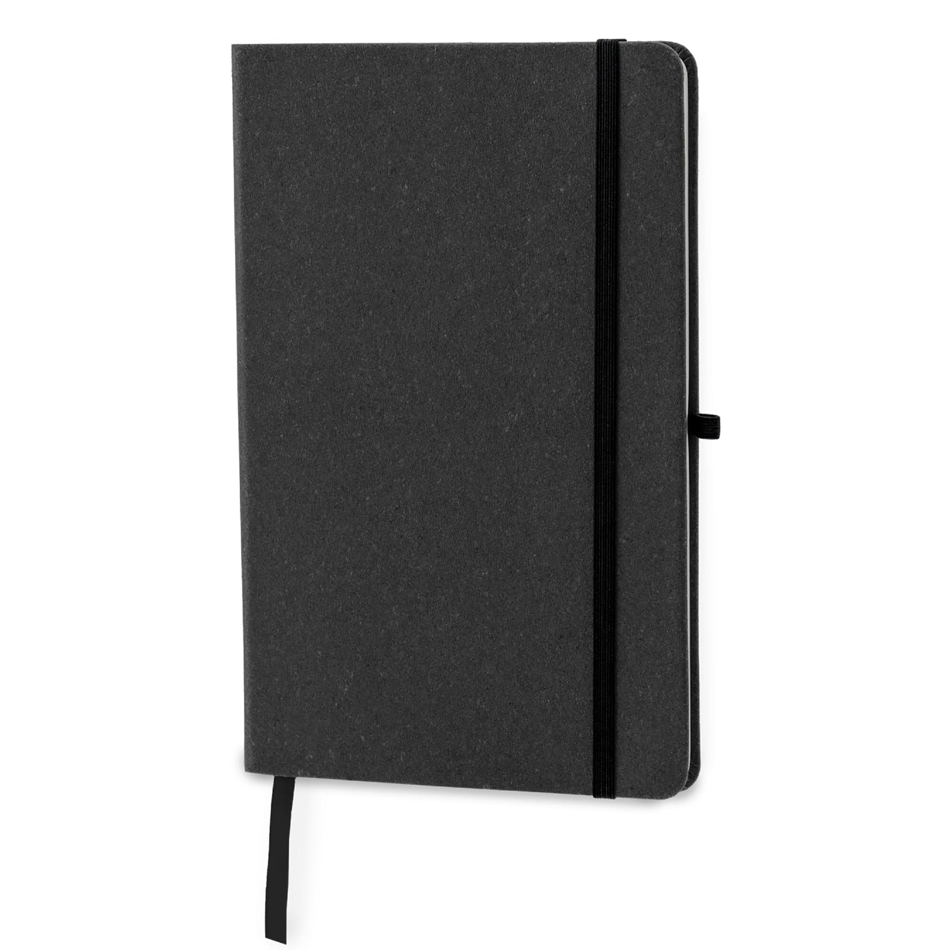 Hardcover-Notizbuch mit Einband aus recycelten Leder DIN A5