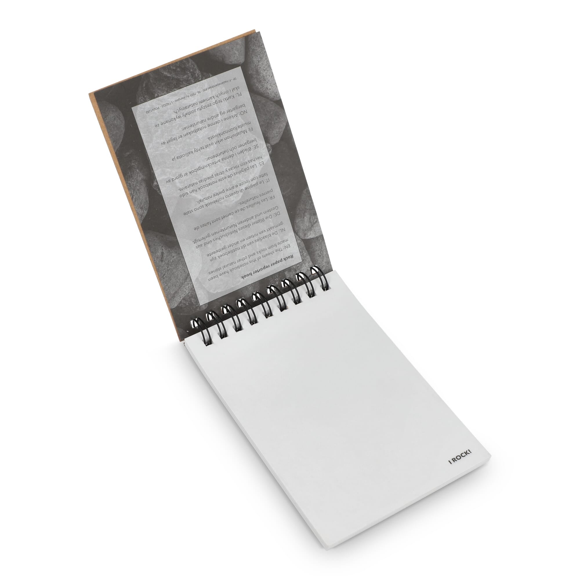 Reporter Notizbuch aus Steinpapier