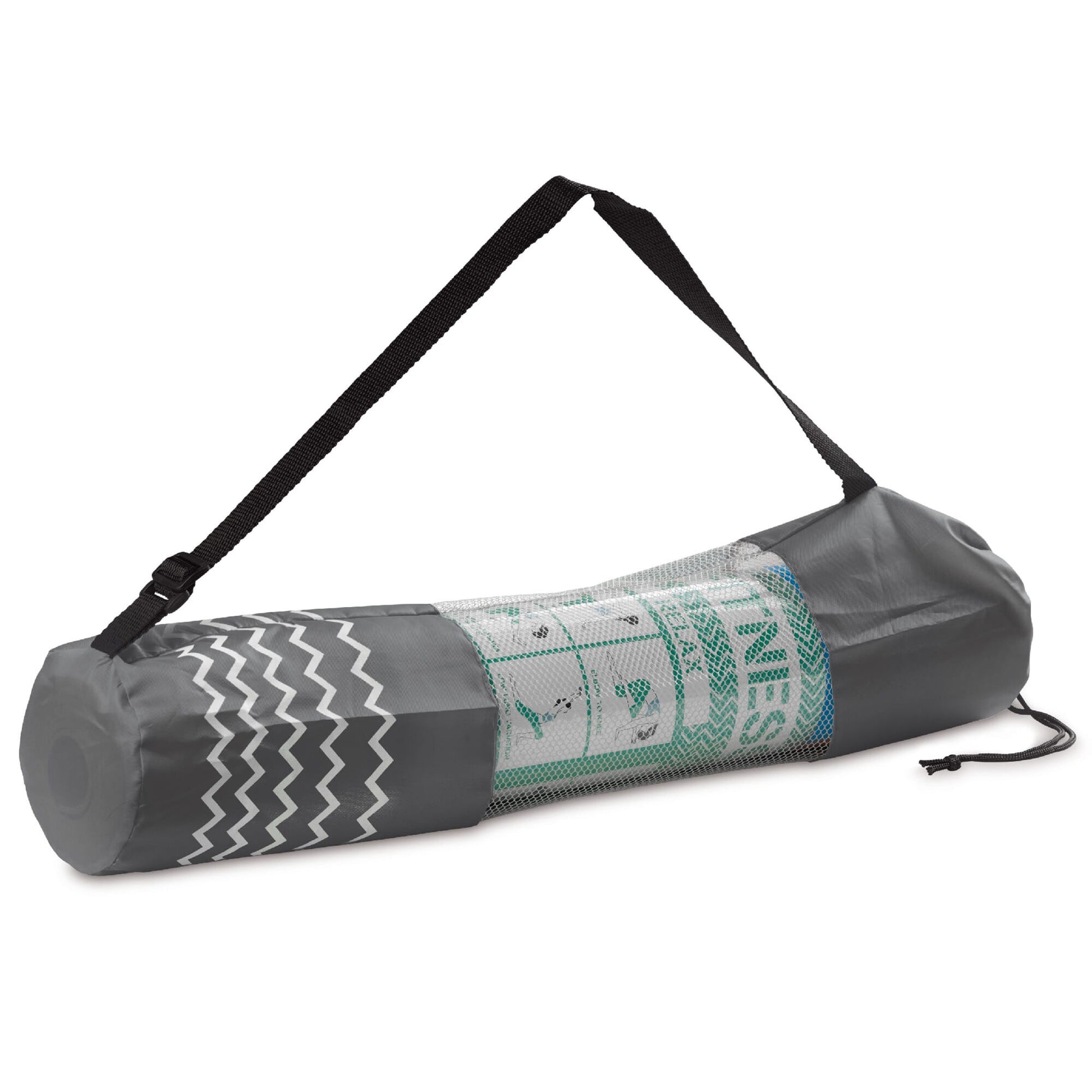 Fitness-Yogamatte mit Trageriemen