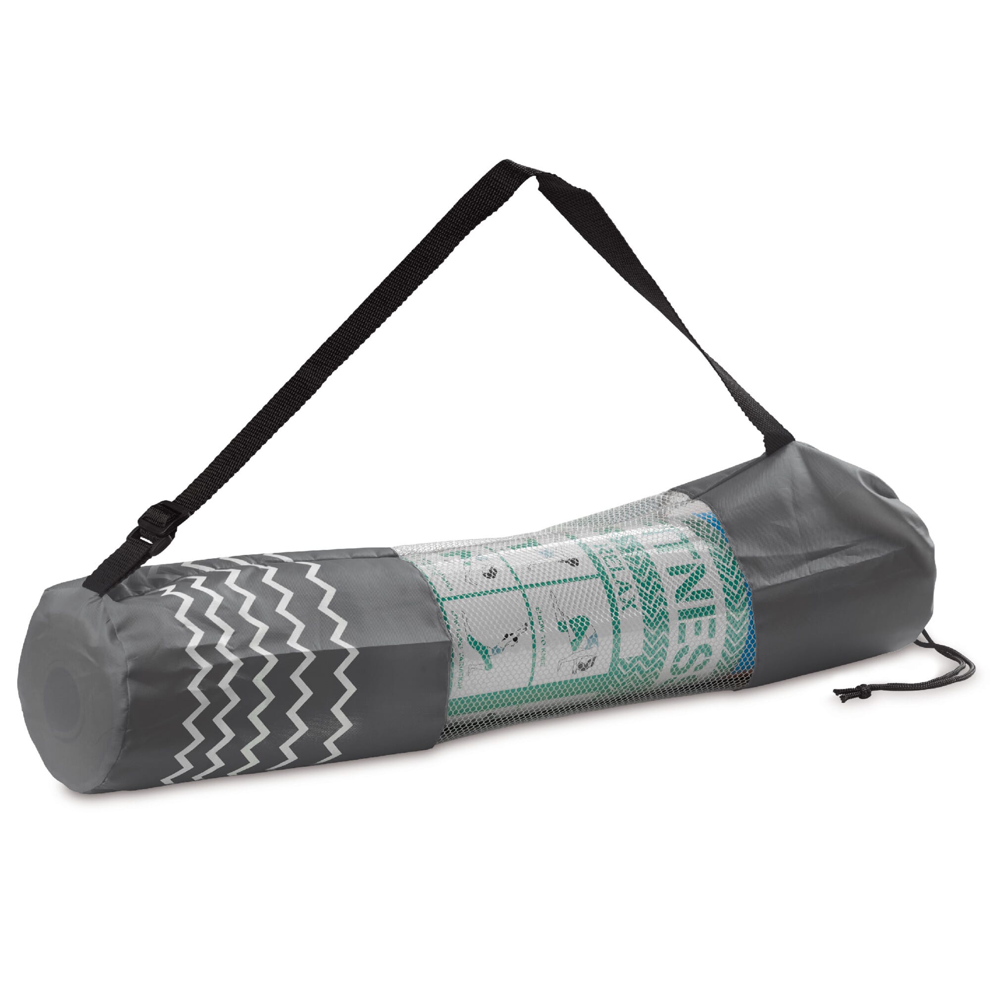 Fitness-Yogamatte mit Trageriemen