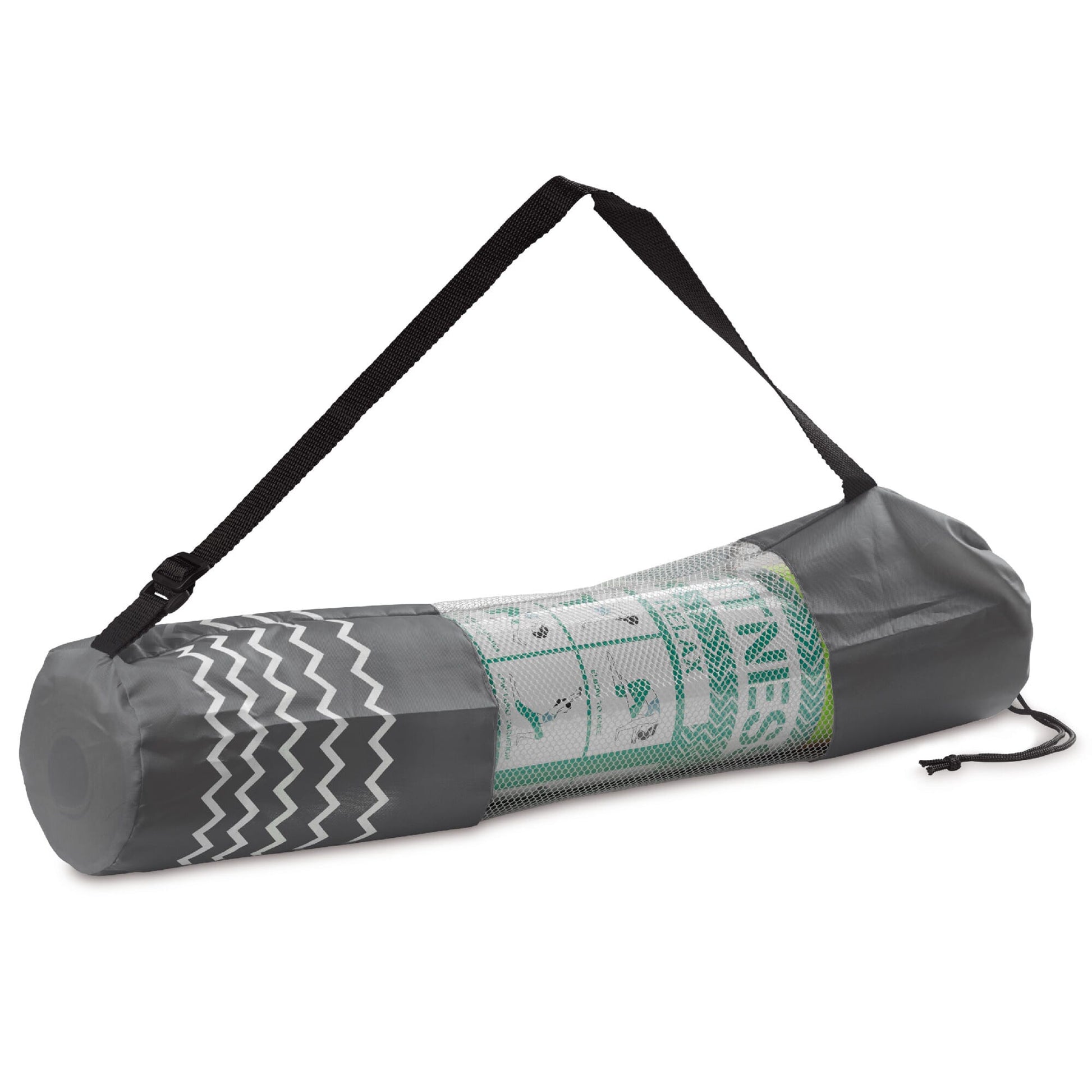 Fitness-Yogamatte mit Trageriemen