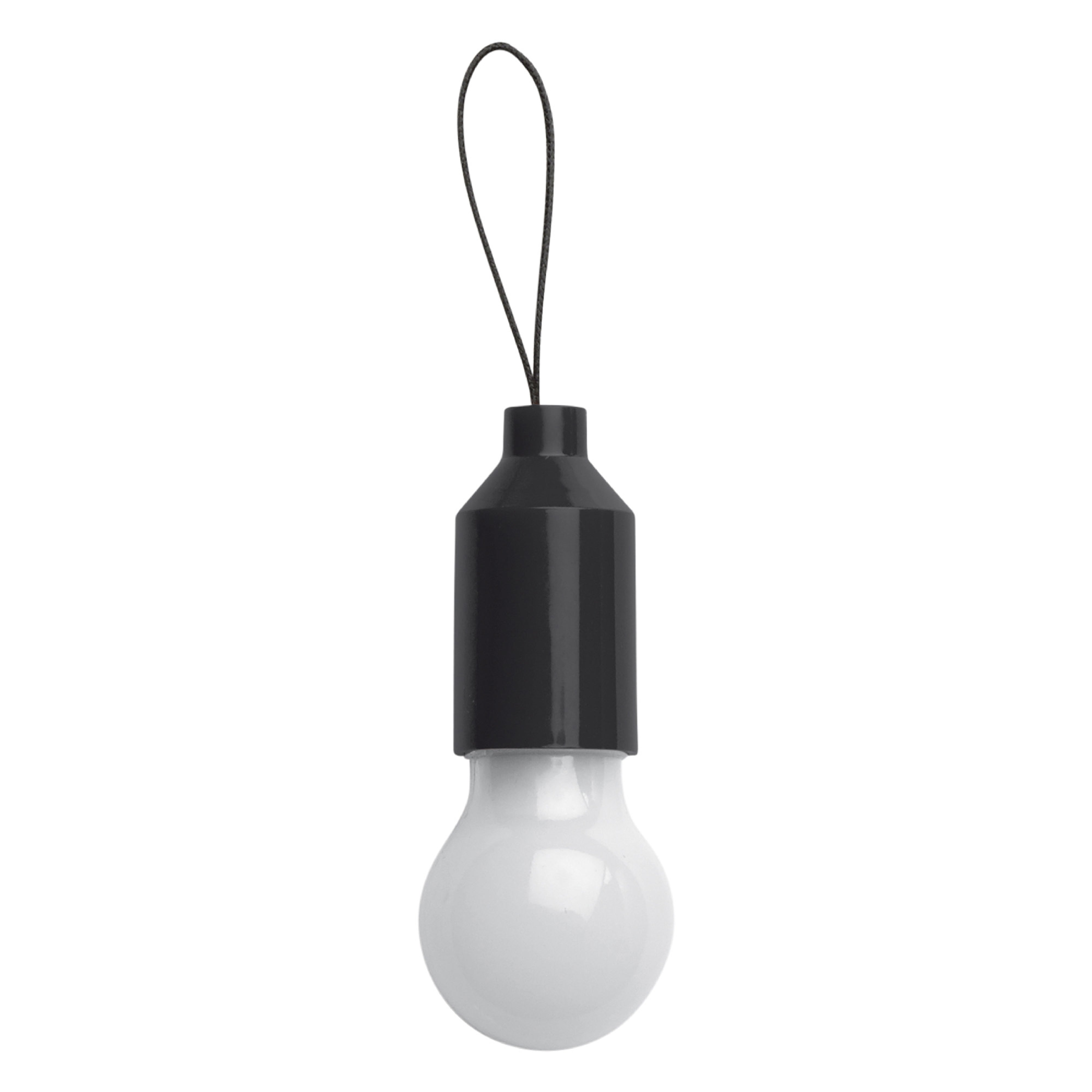 LED-Schlüsselanhänger in Glühlampenform