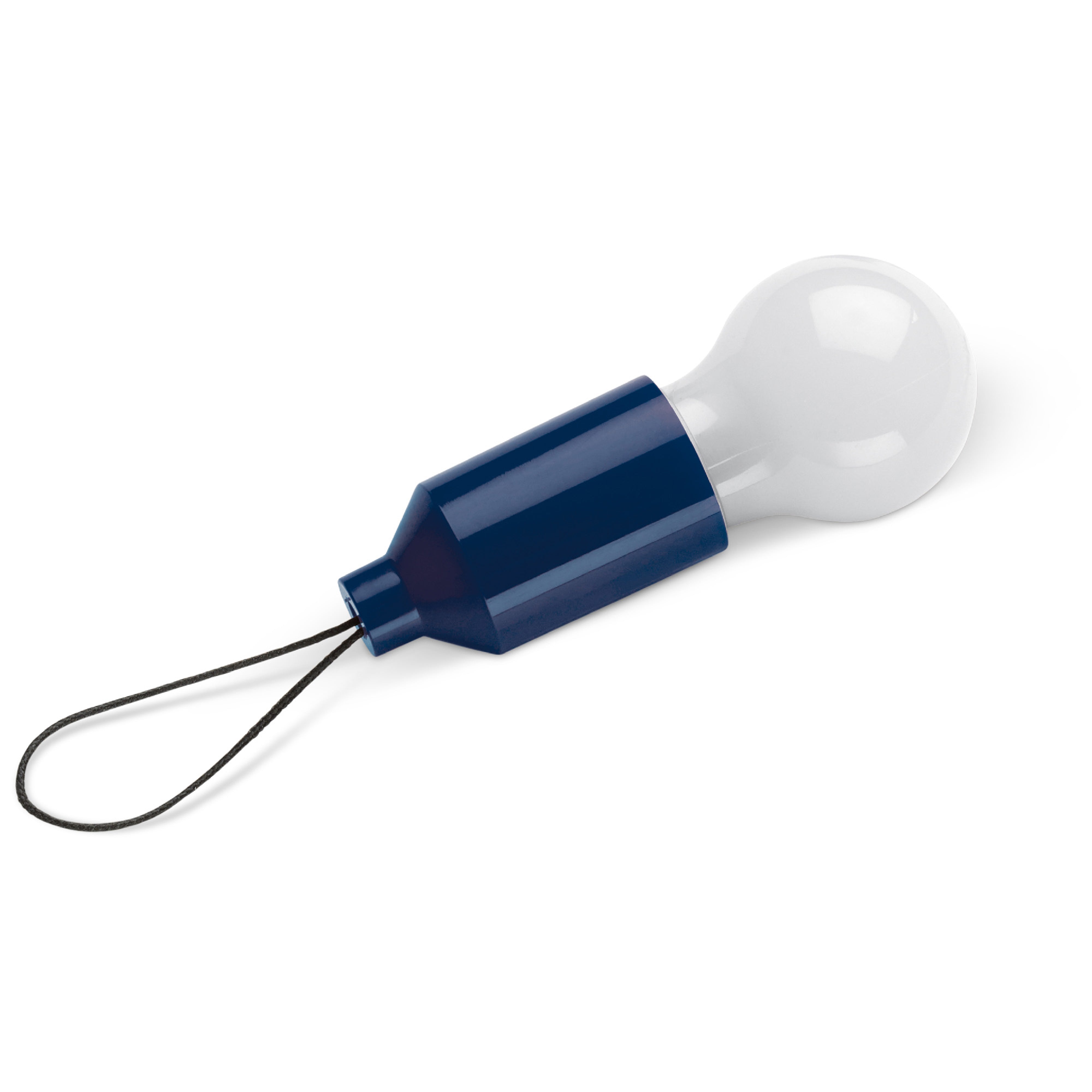 LED-Schlüsselanhänger in Glühlampenform