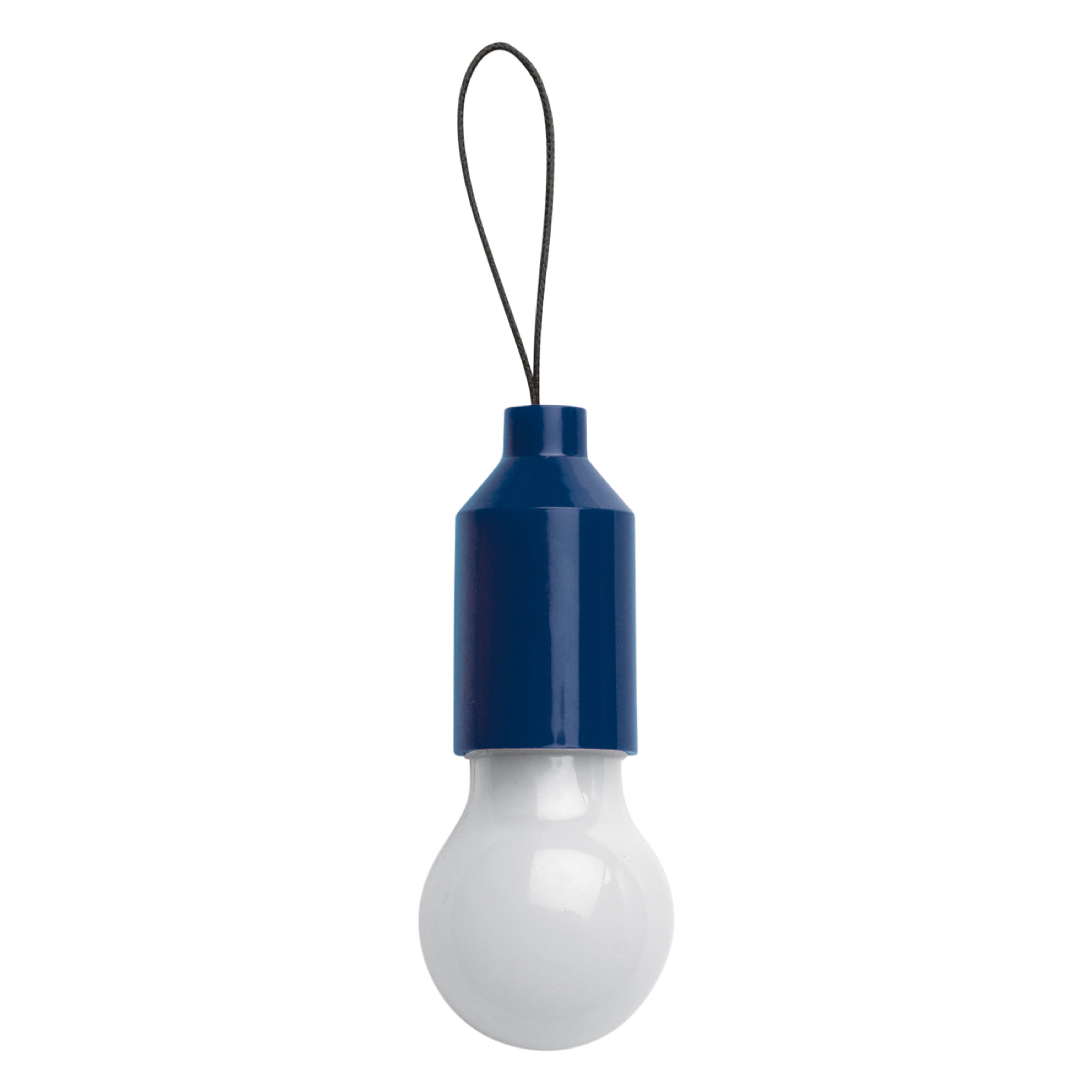 LED-Schlüsselanhänger in Glühlampenform