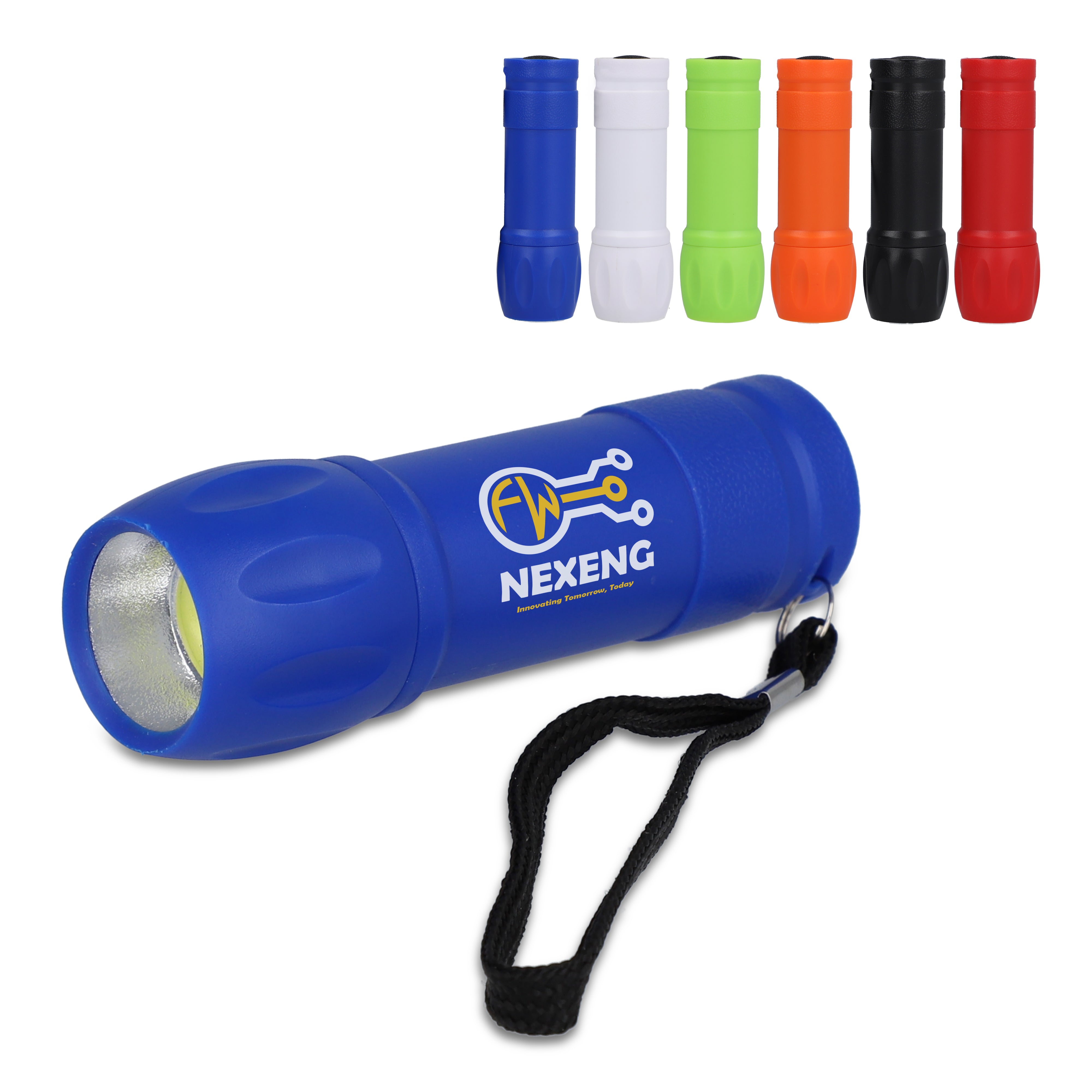 COB-Taschenlampe aus recyceltem ABS