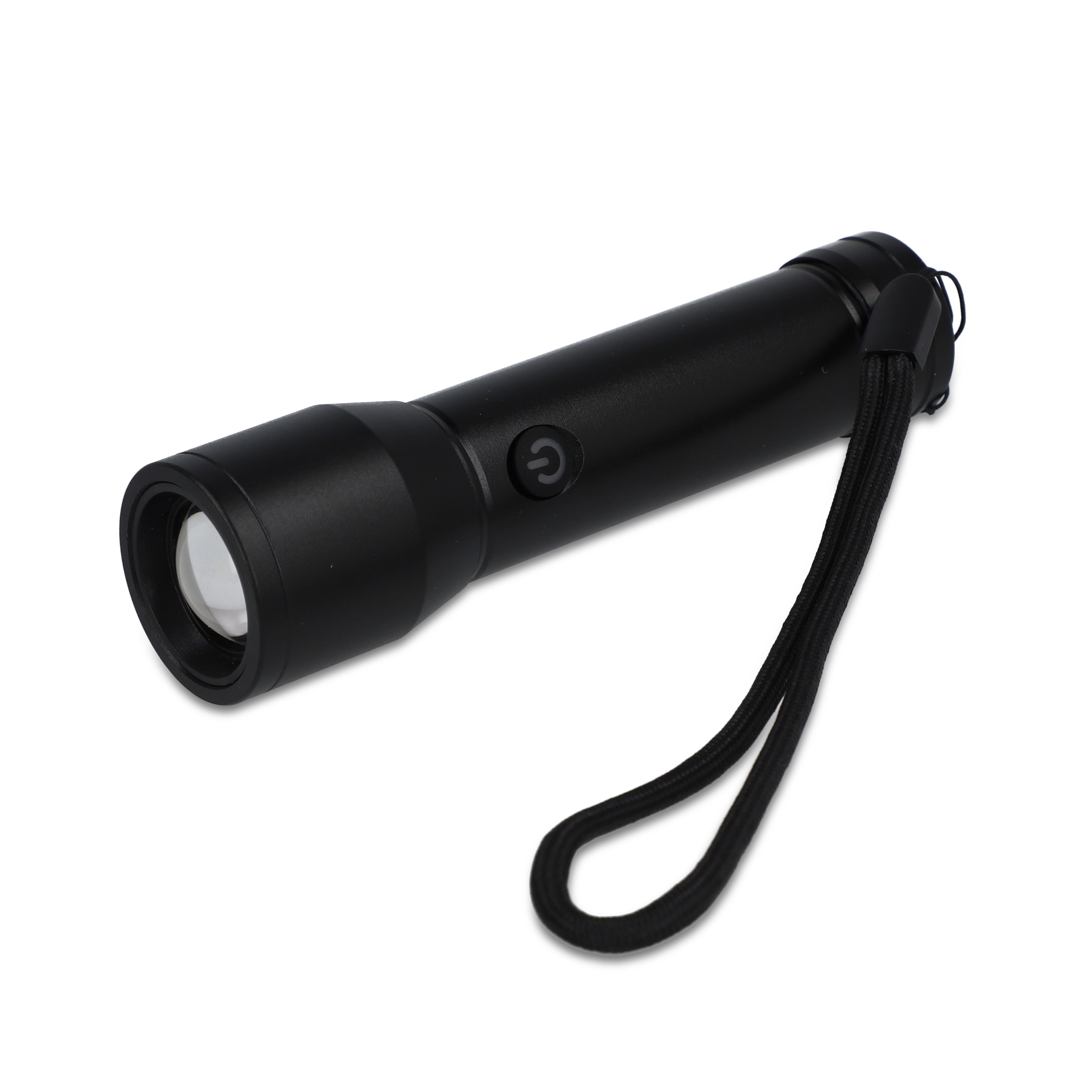 Wiederaufladbare LED-Taschenlampe aus recyceltem Aluminium