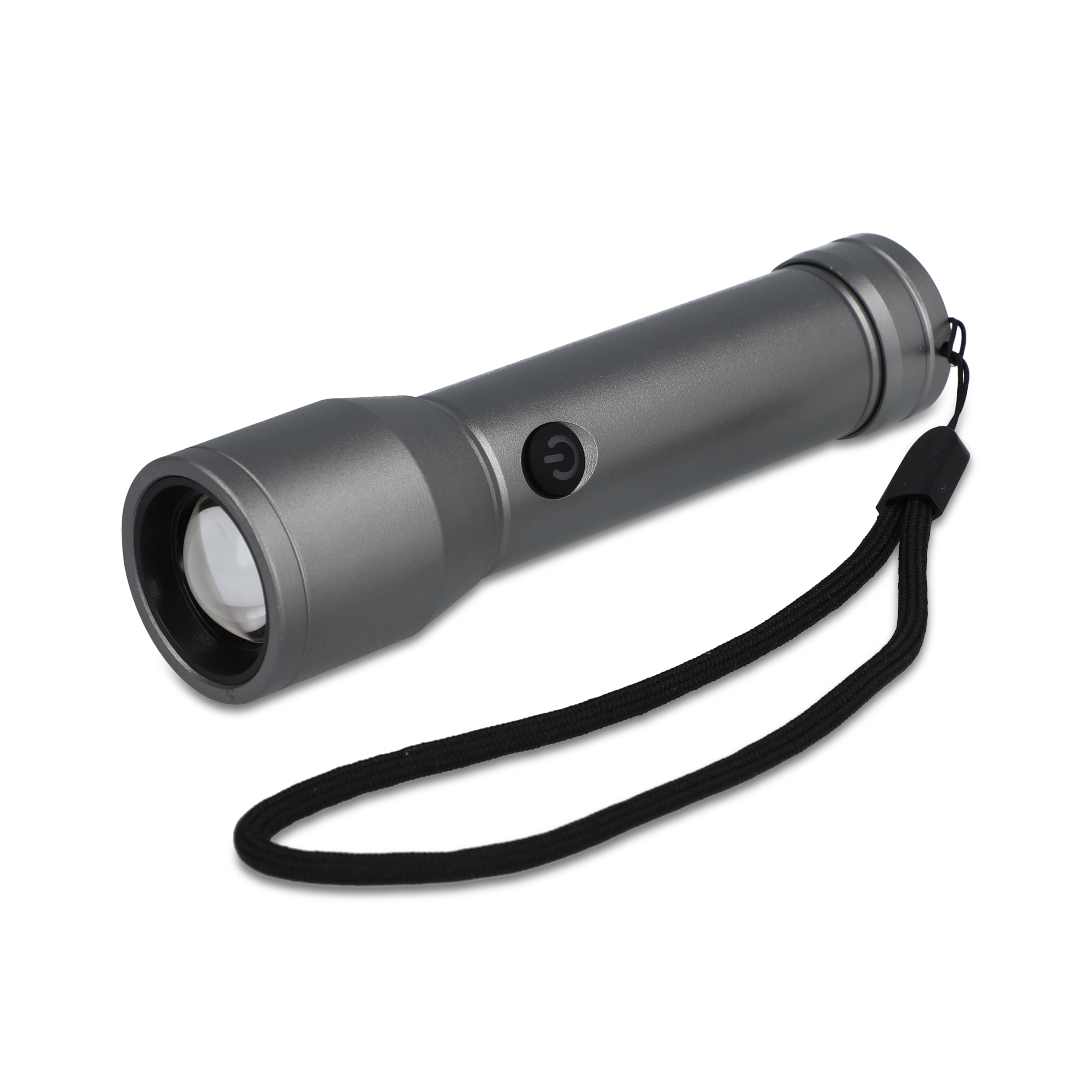Wiederaufladbare LED-Taschenlampe aus recyceltem Aluminium