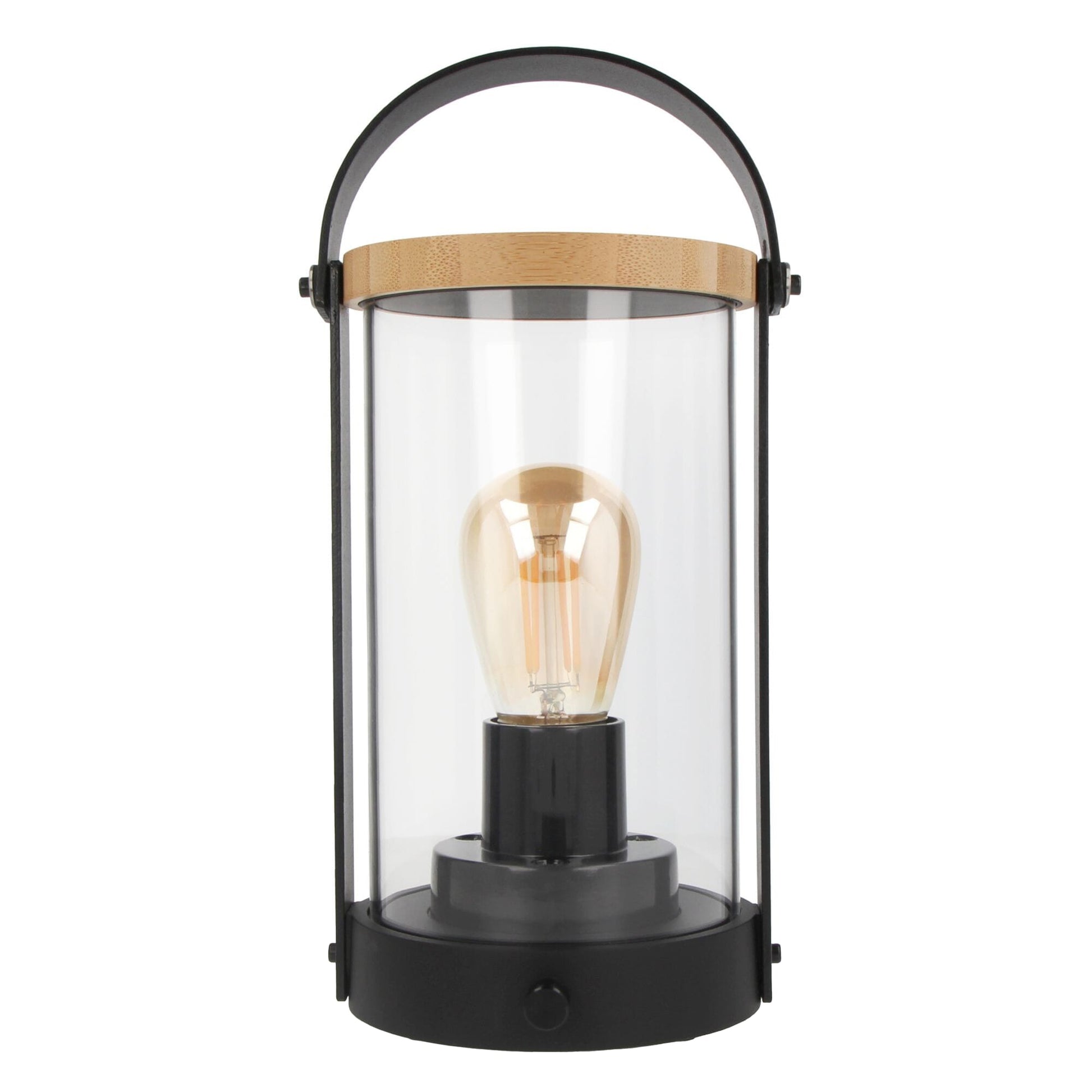 Edison-Bambuslampe