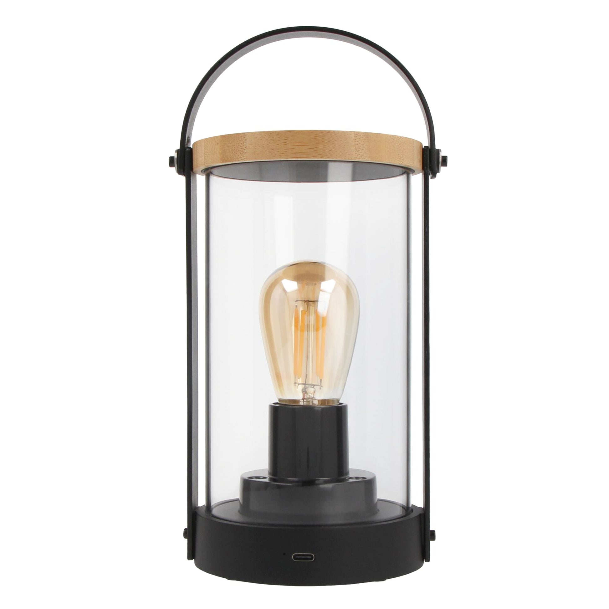 Edison-Bambuslampe
