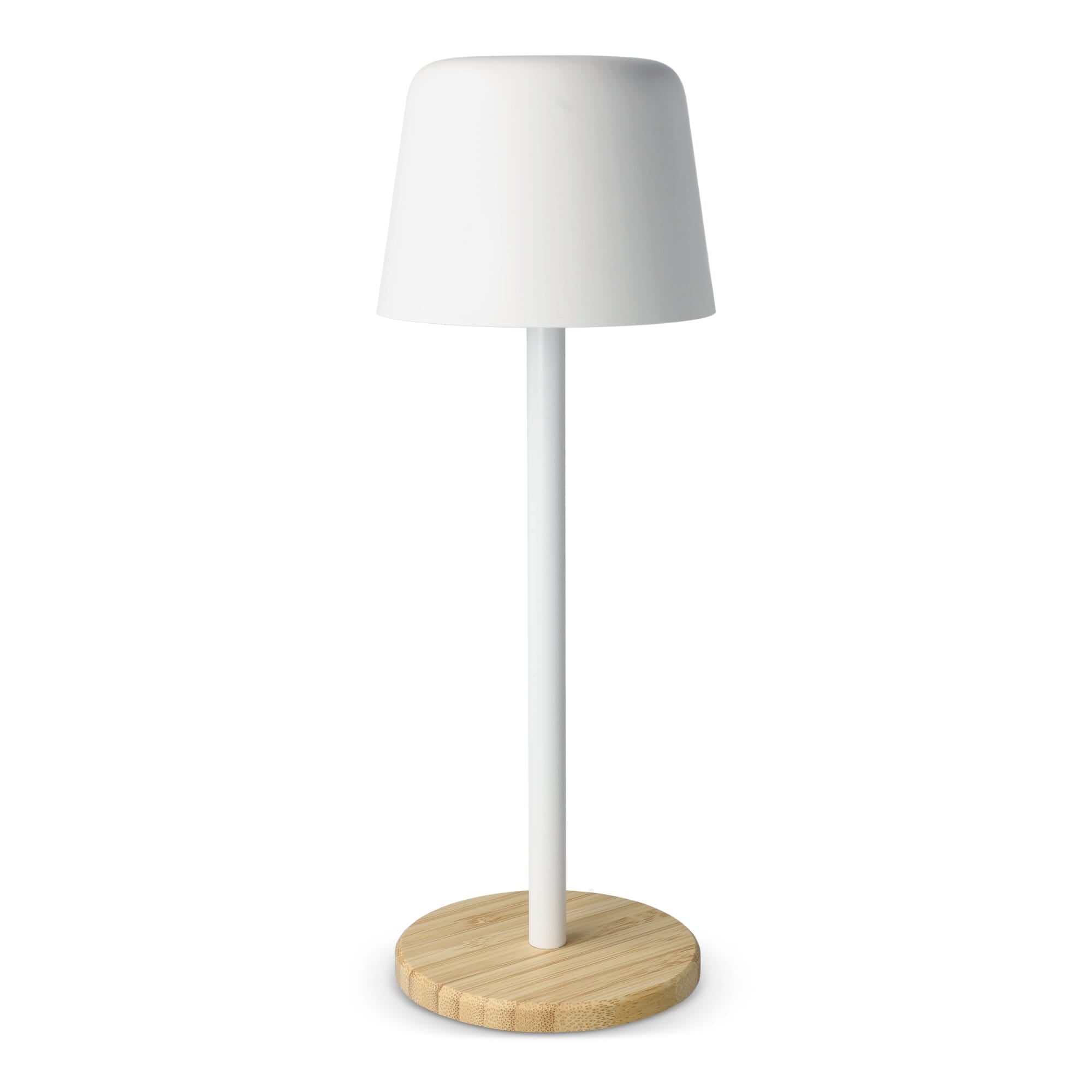 Solis Dimmbare Tischlampe mit Bambusfuß