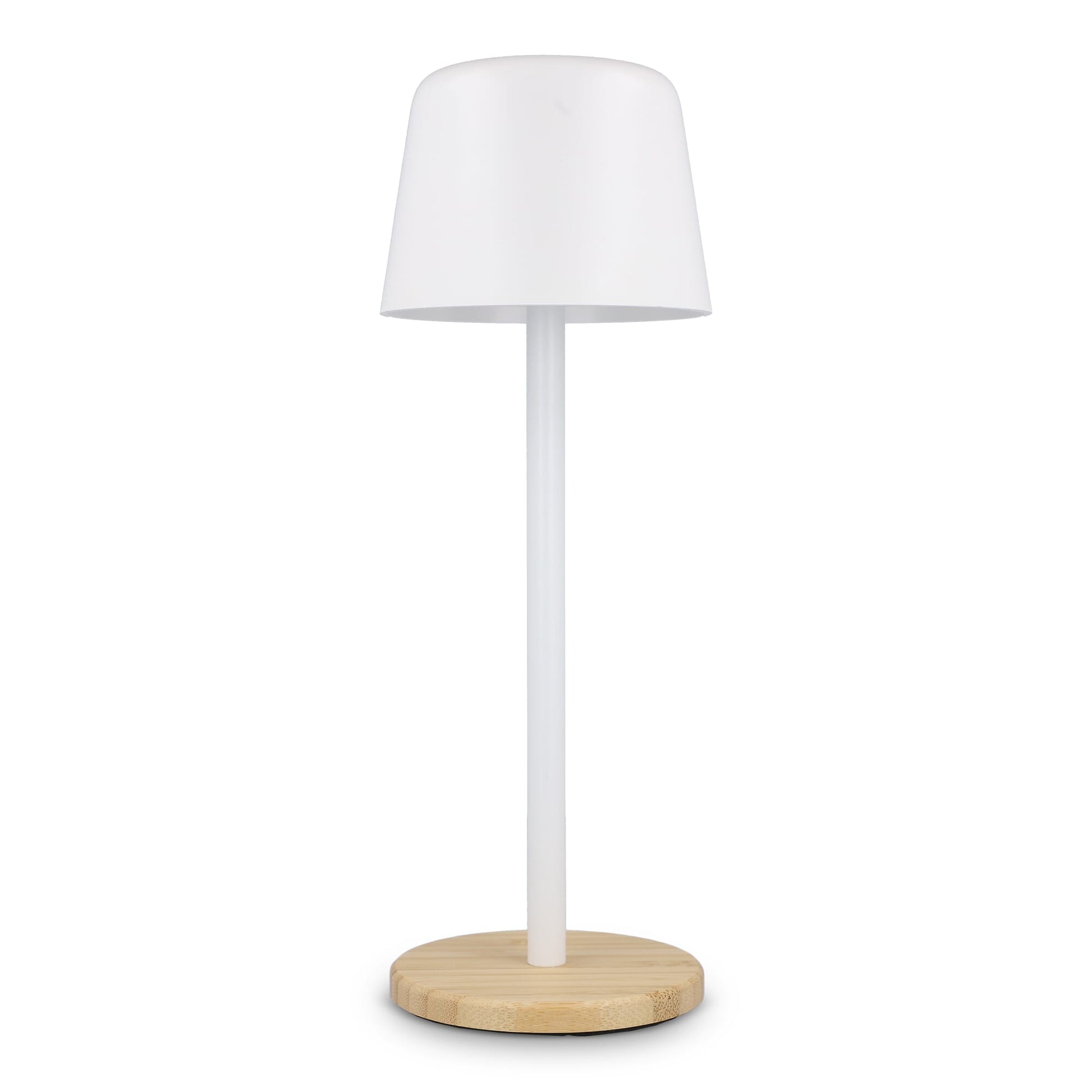 Solis Dimmbare Tischlampe mit Bambusfuß