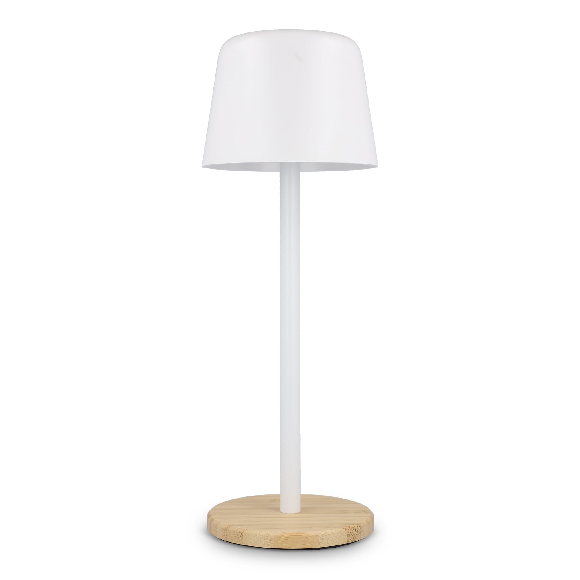 Solis Dimmbare Tischlampe mit Bambusfuß